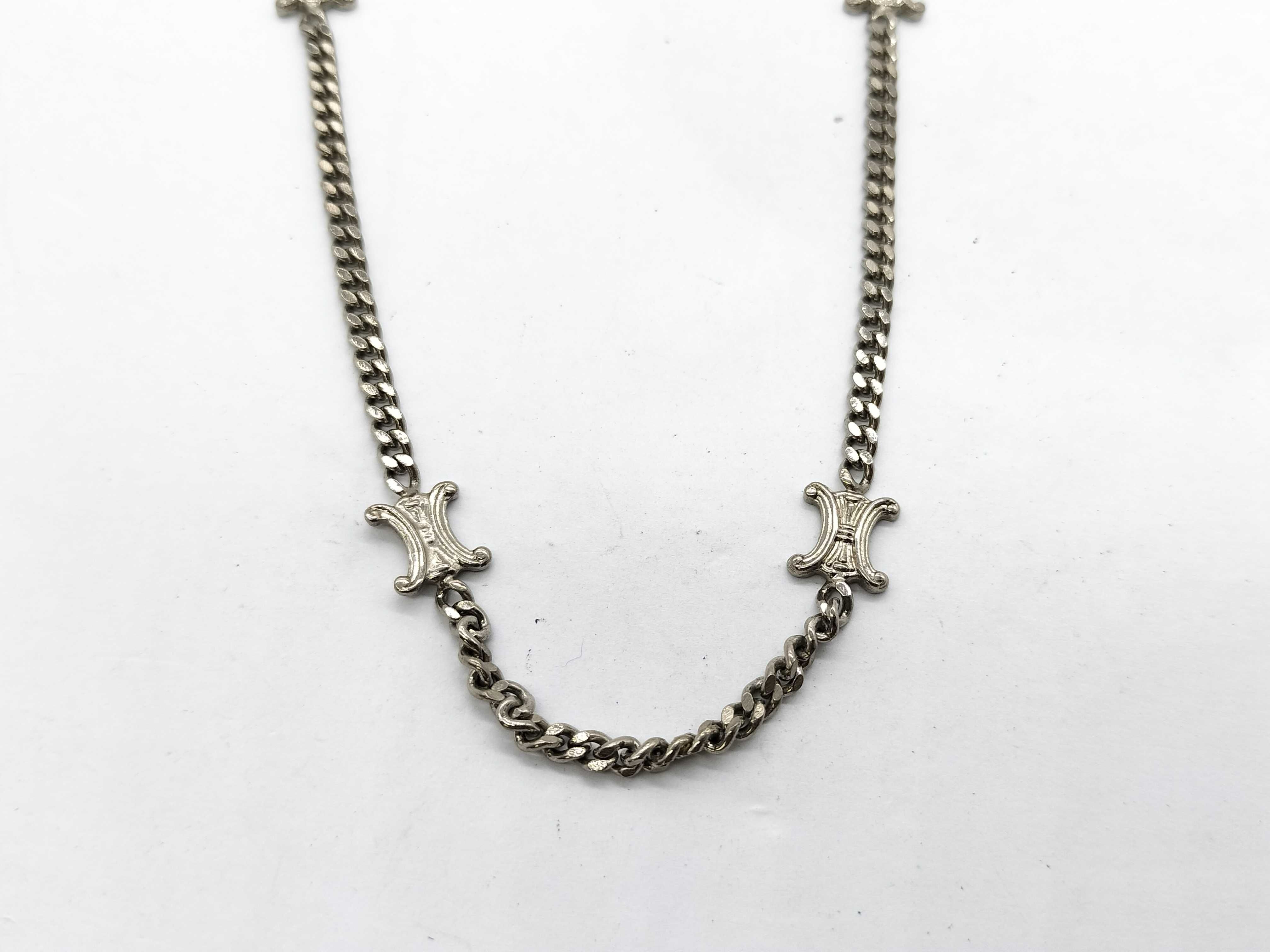 Macadam Necklace, Silver Necklace
