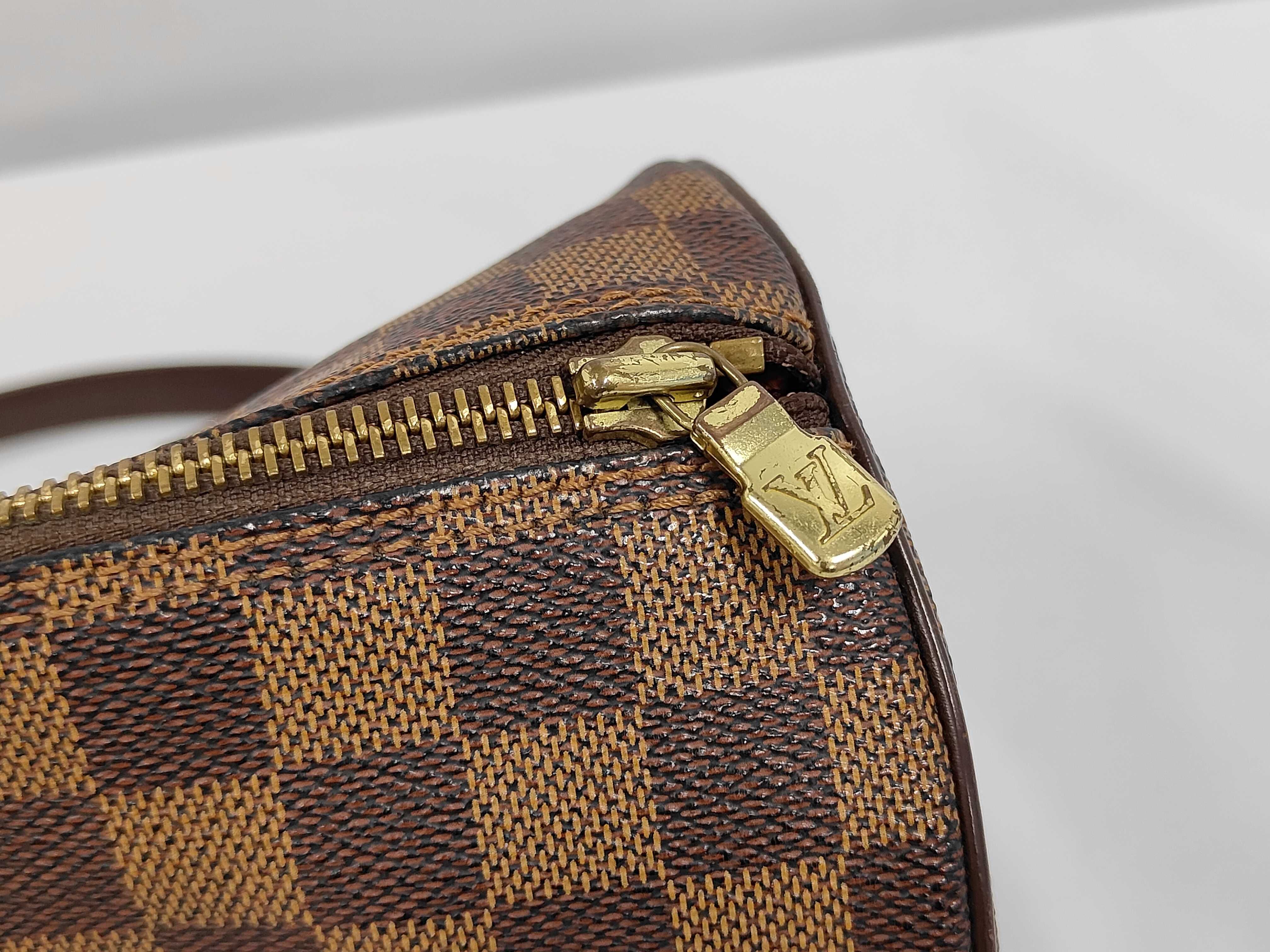 Damier Graphite Papillon 30 N51303 (Serial number unknown) Brown Handbag — view 7