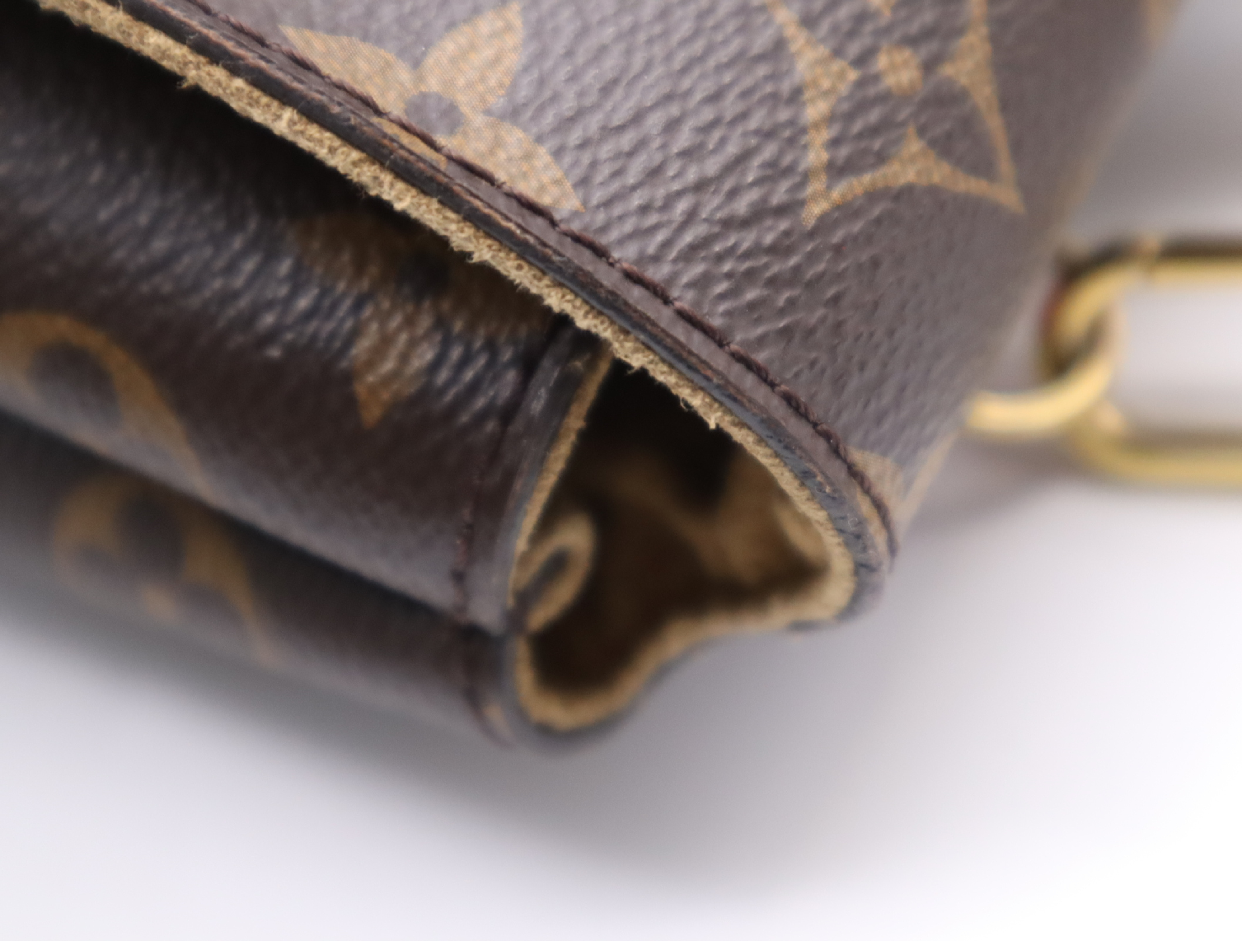 M44286 Monogram Marignan Coquelicot Shoulder Bag with Shoulder Strap and Dust Bag — view 8