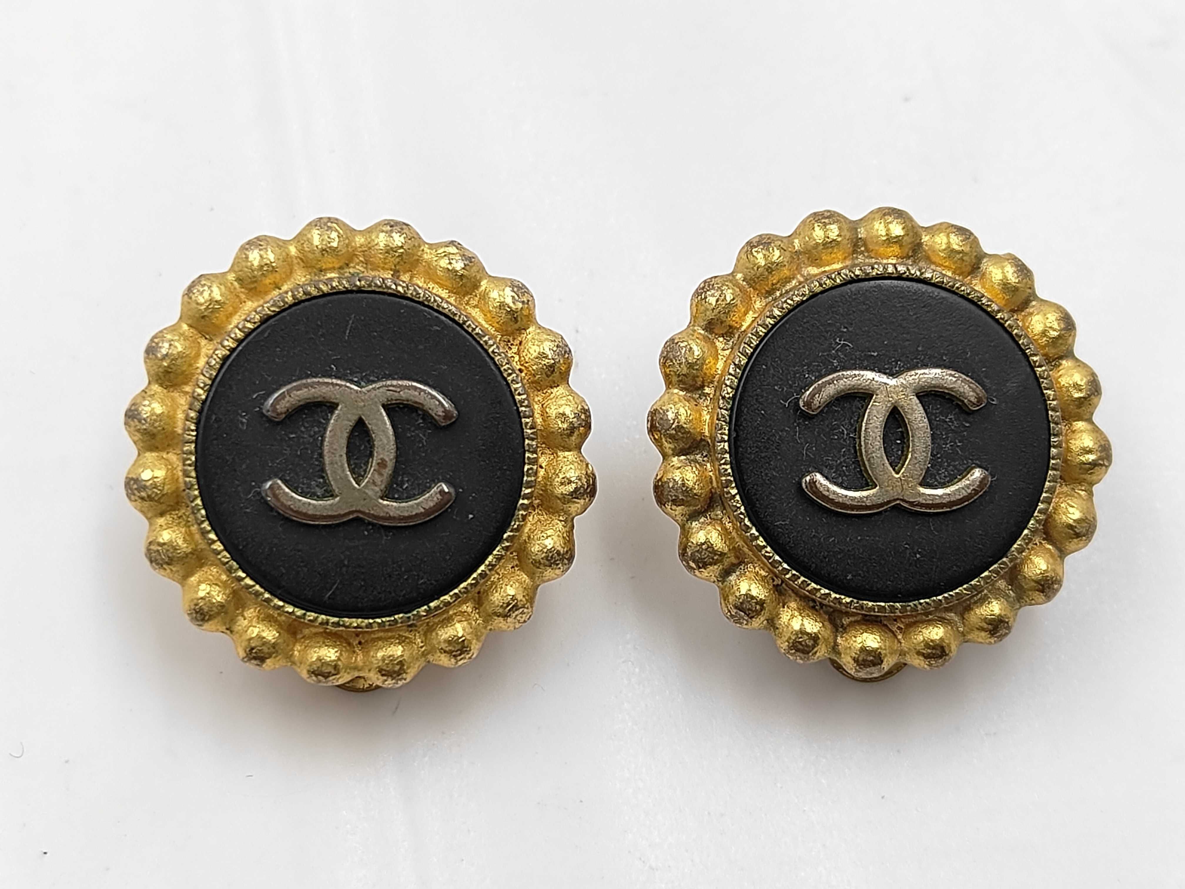 Coco Mark Earrings, Gold Earrings