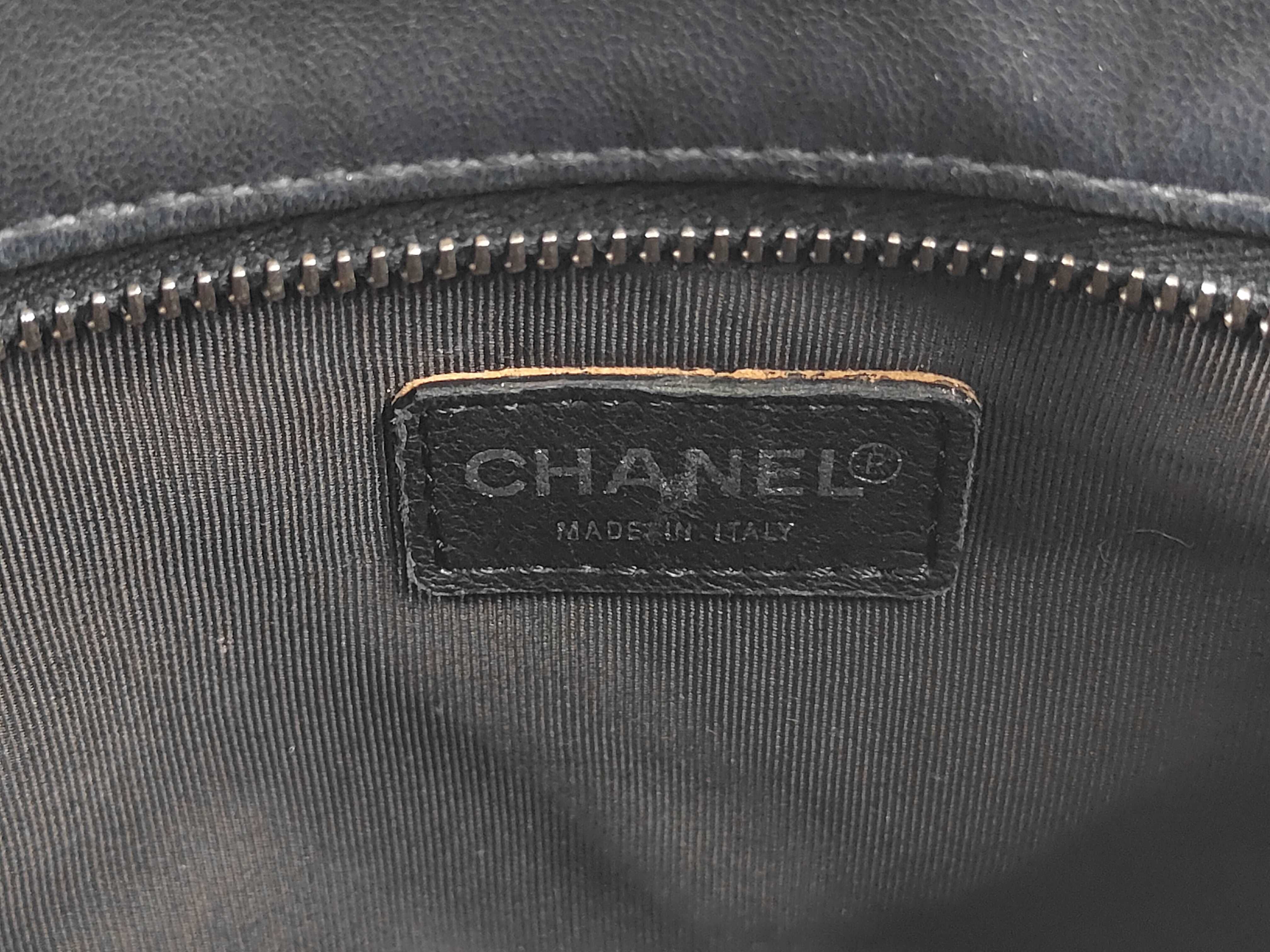 Chocolate Bar Lambskin Tote Bag — view 10
