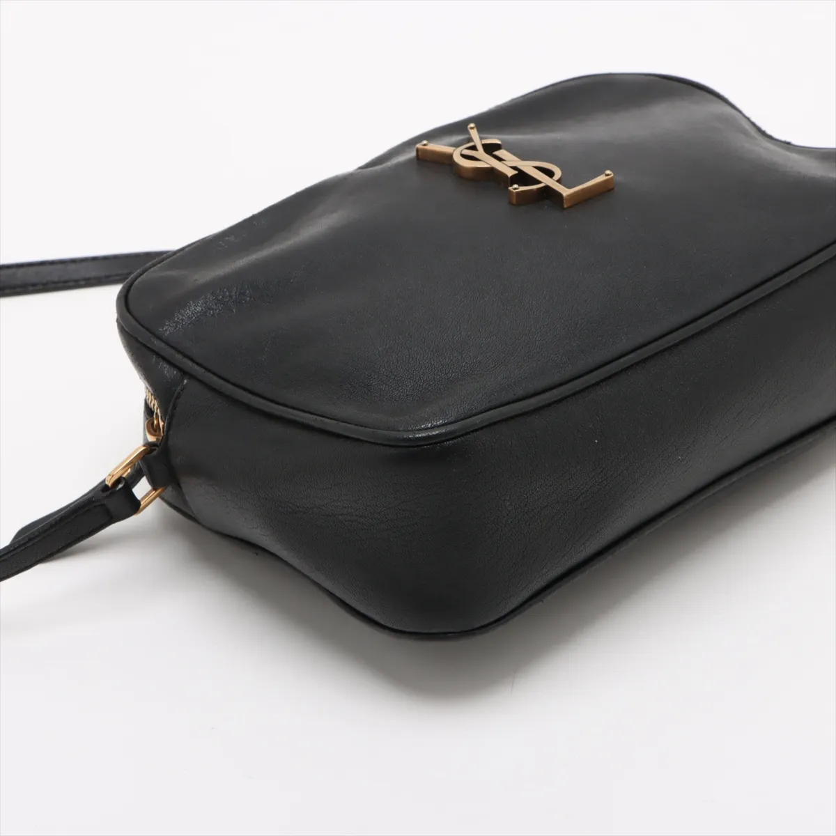Roux Leather Shoulder Bag Black 612542 — view 4