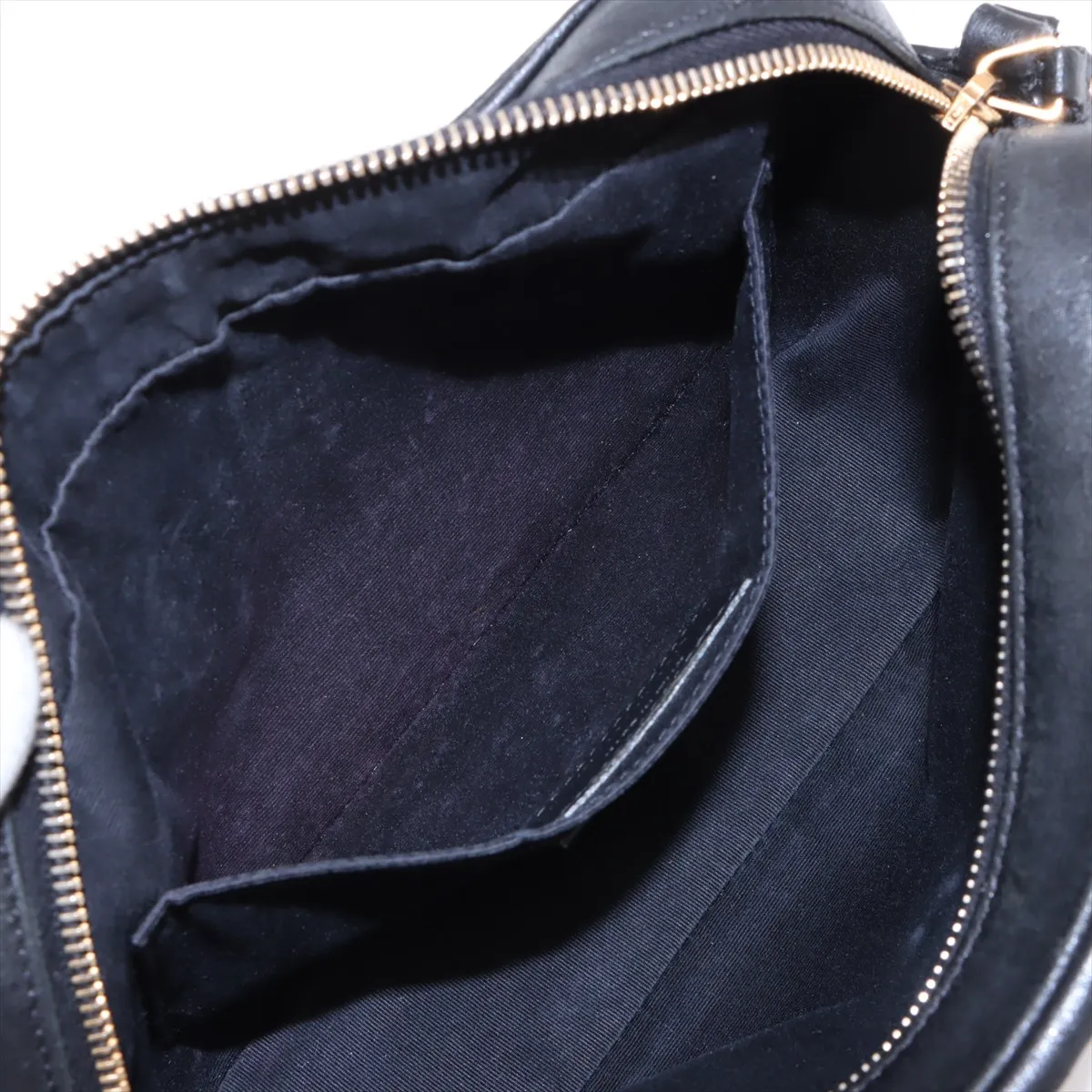 Roux Leather Shoulder Bag Black 612542 — view 7