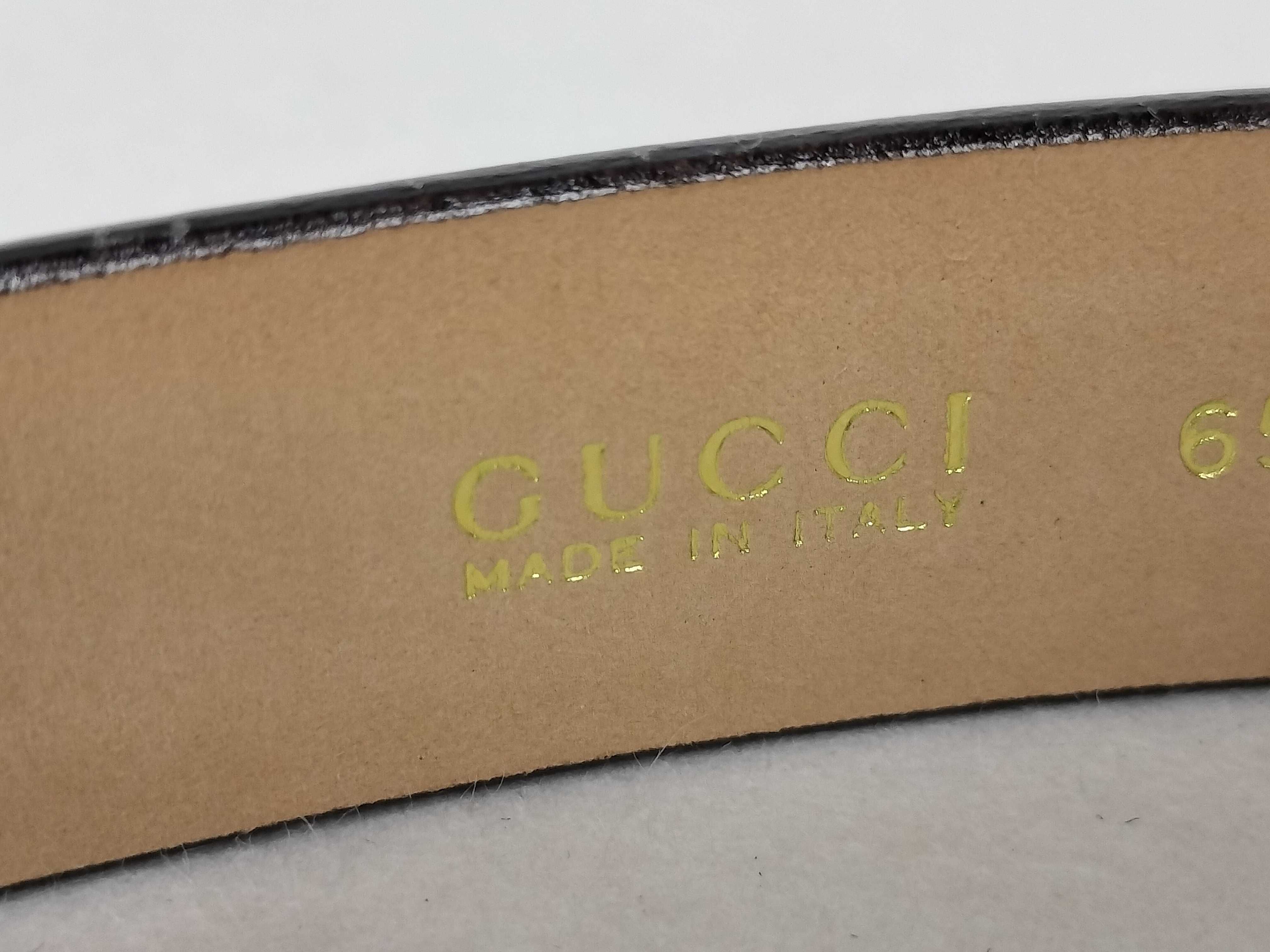 logo leather belt — view 4