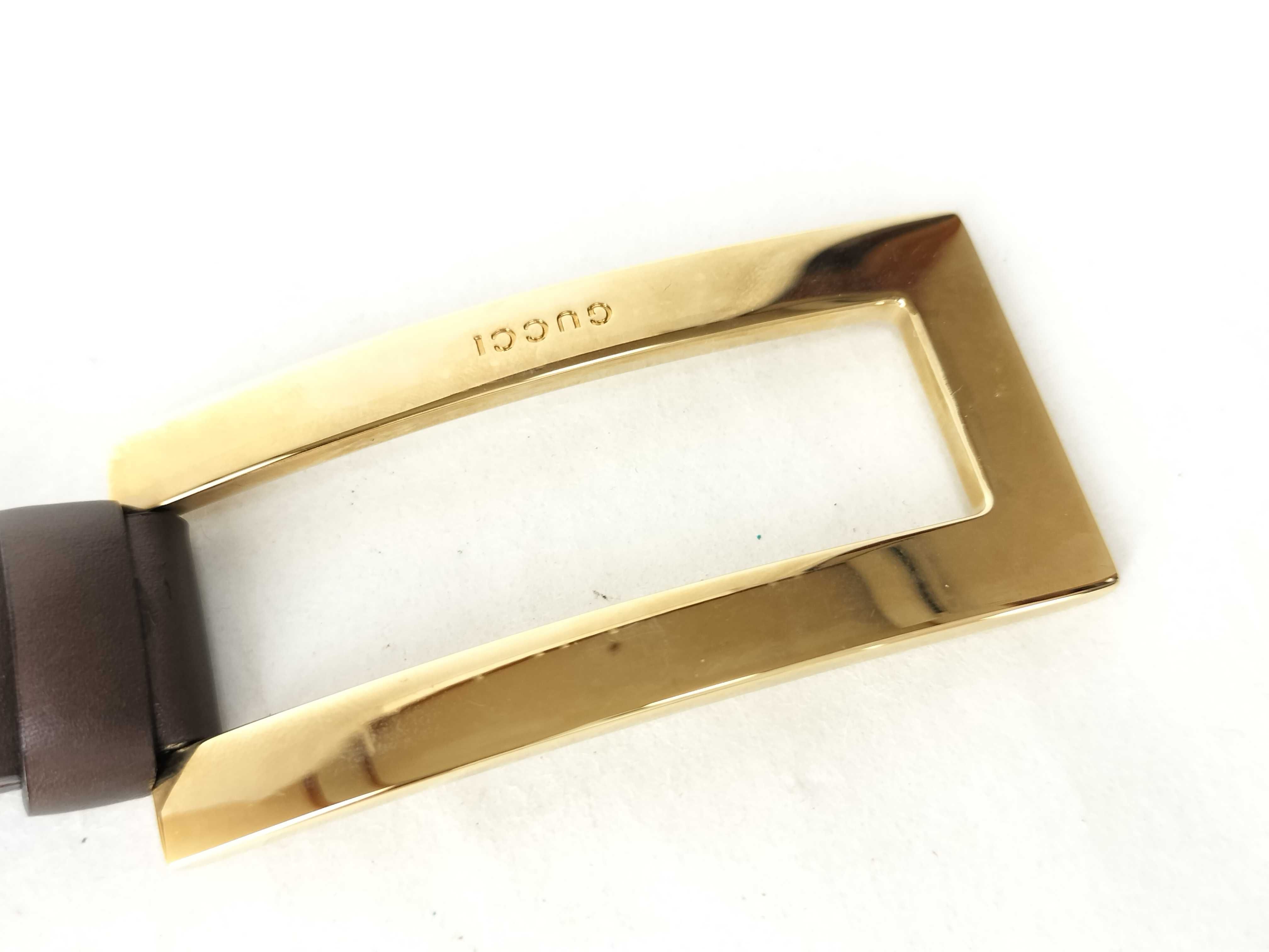 logo leather belt — view 6