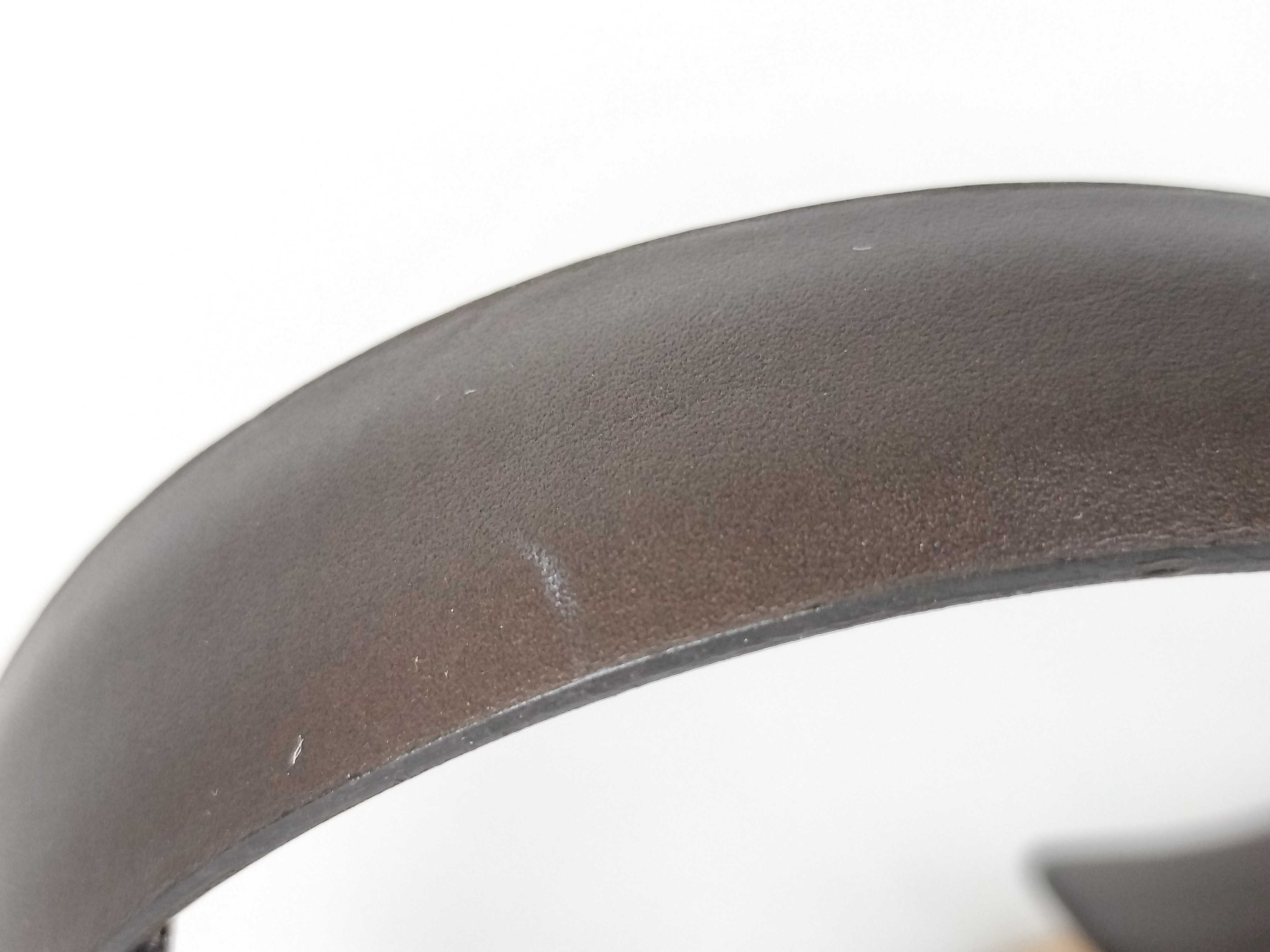 logo leather belt — view 9
