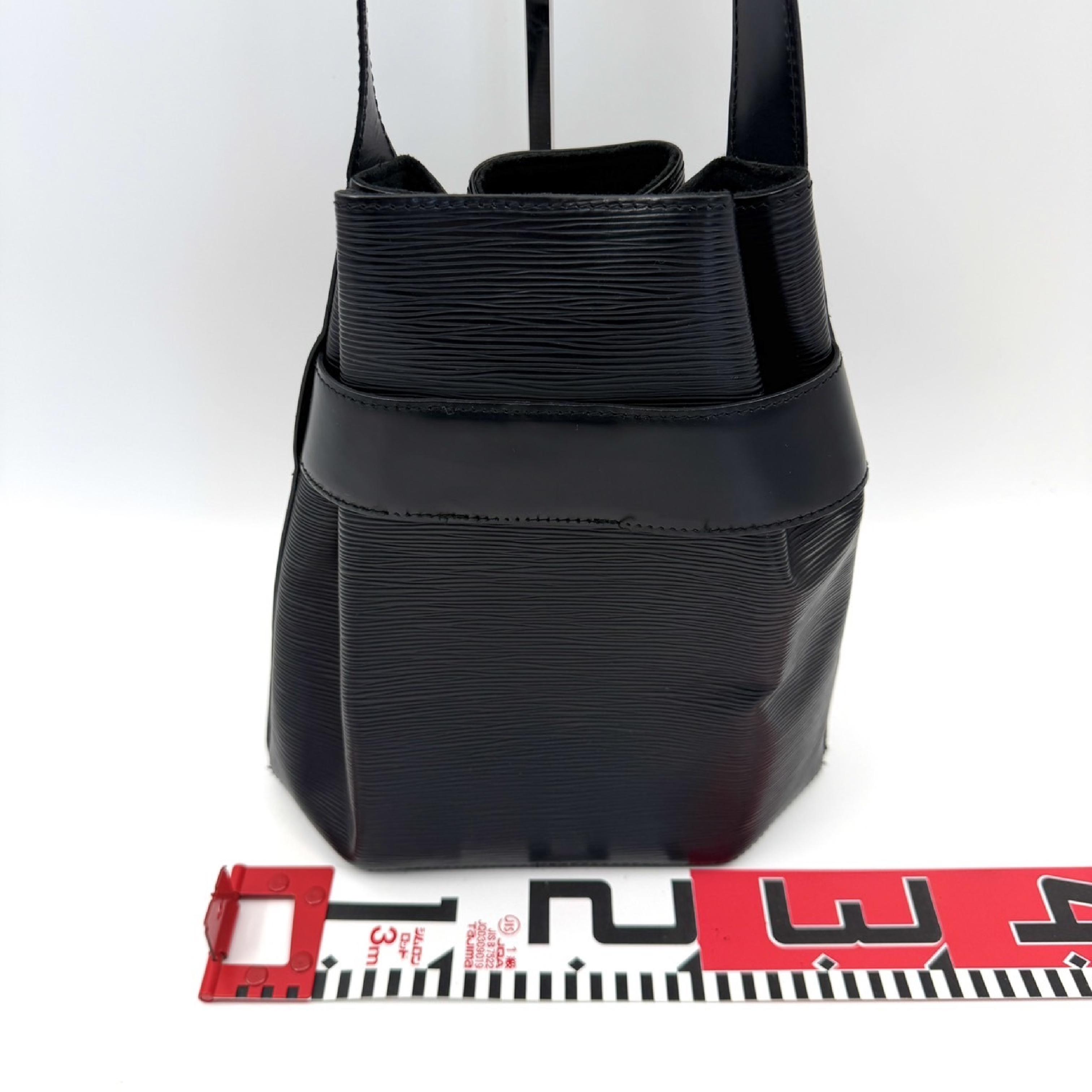 Epi Sac Depaule Black Shoulder Bag — view 2