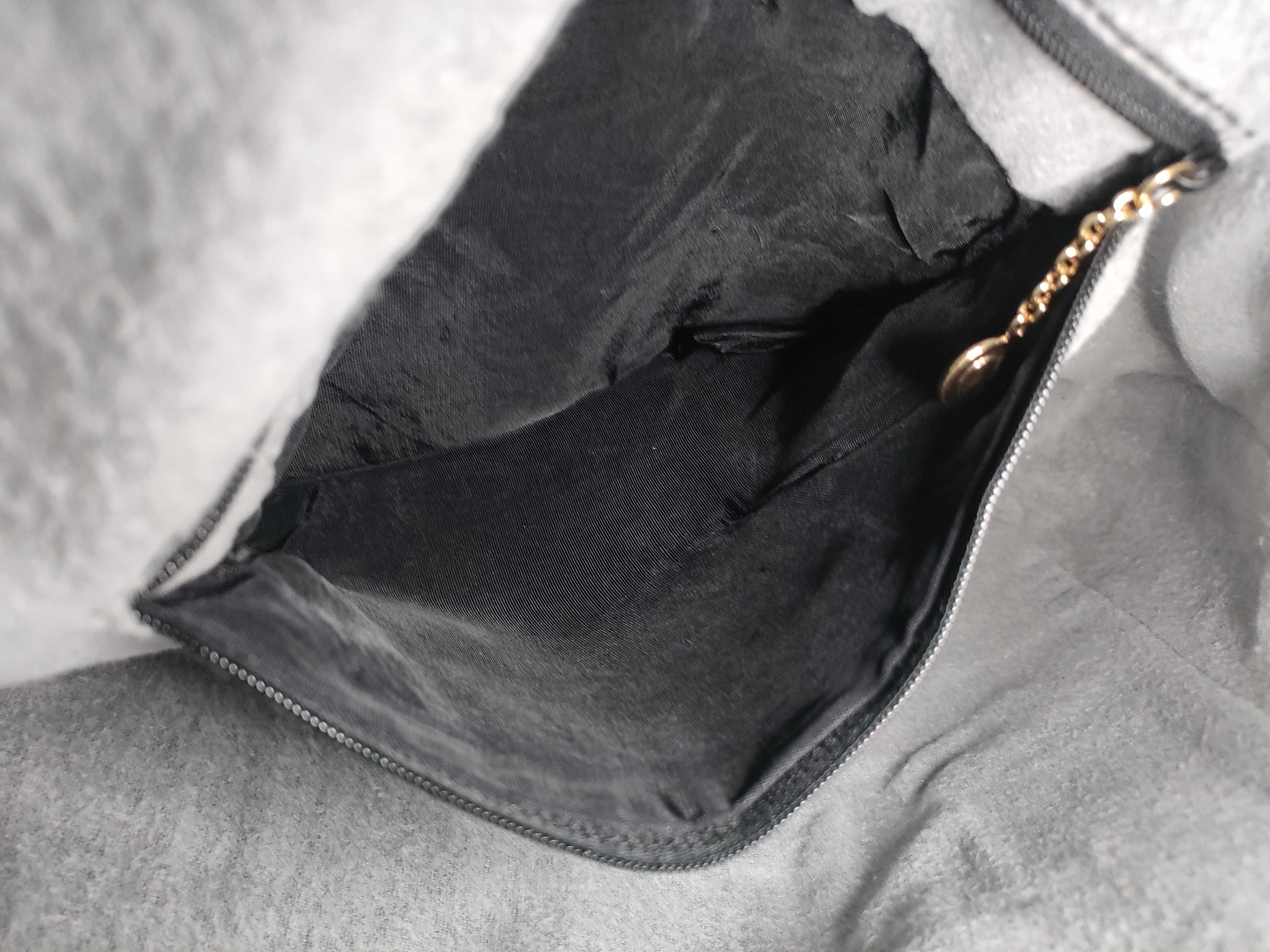 Bamboo Black Leather Handbag — view 10