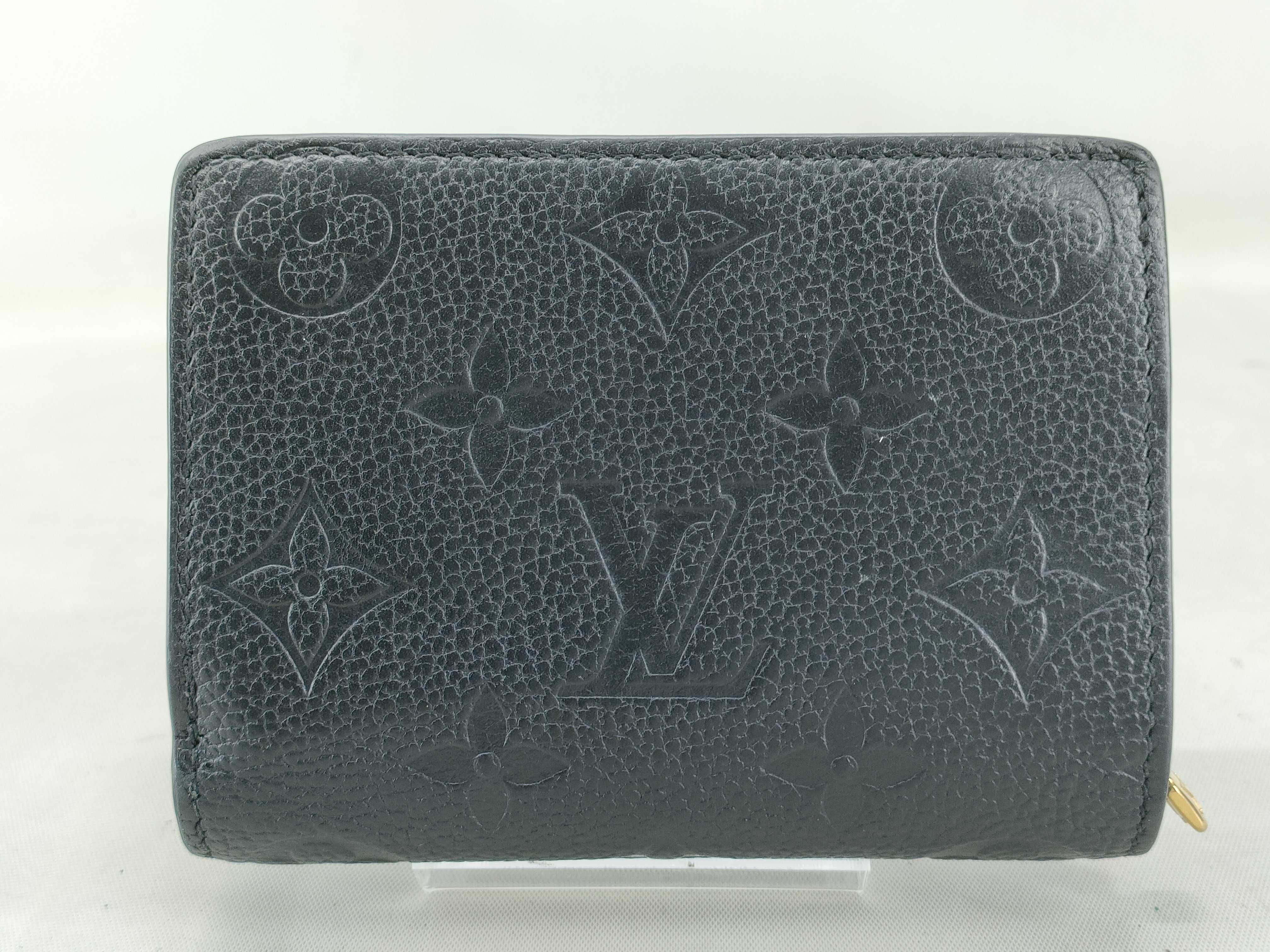 Monogram Empreinte Portefeuille Claire Black Calfskin Wallet M29202