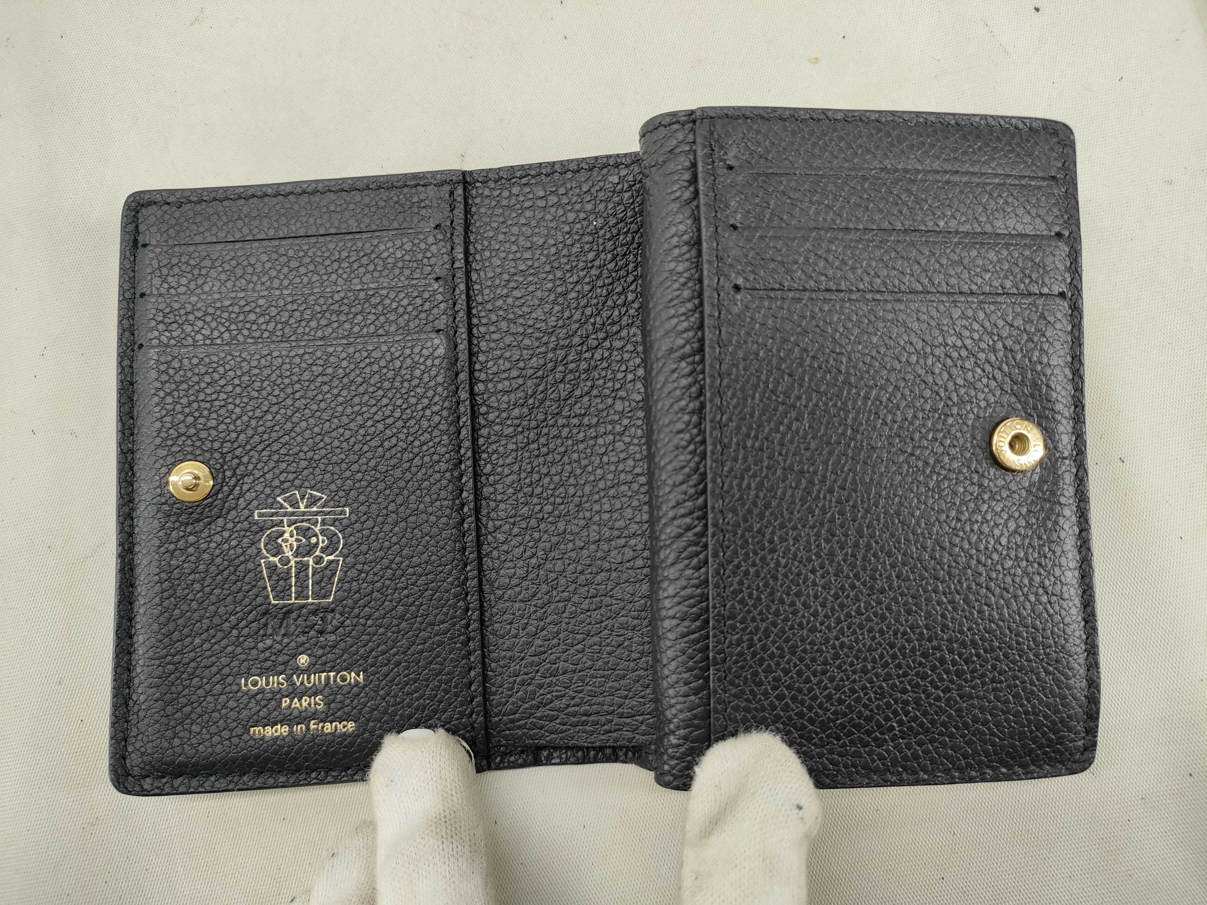 Monogram Empreinte Portefeuille Claire Black Calfskin Wallet M29202 — view 11