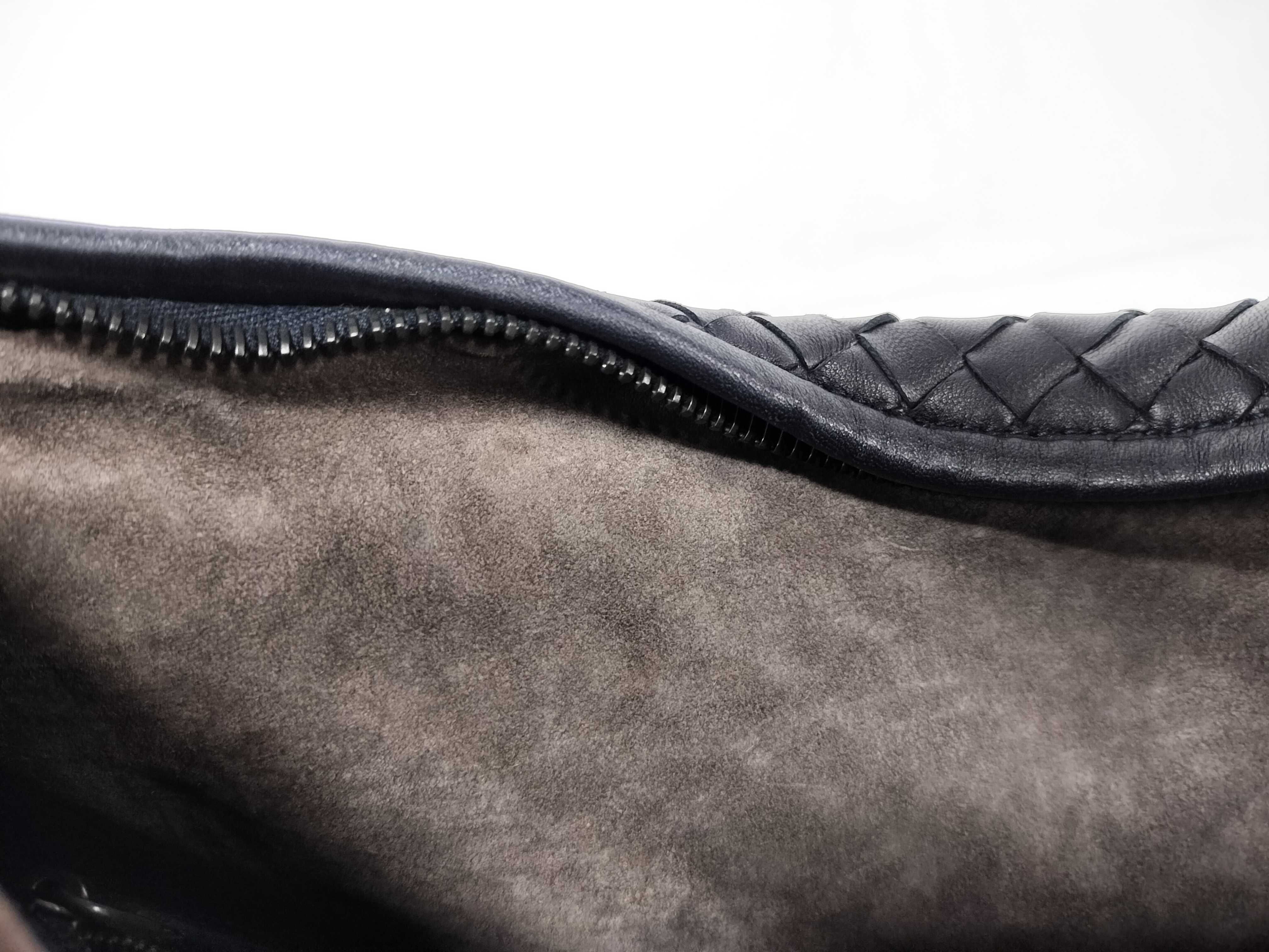 Intrecciato Semi-Shoulder Bag with Dust Bag (Handbag) — view 13