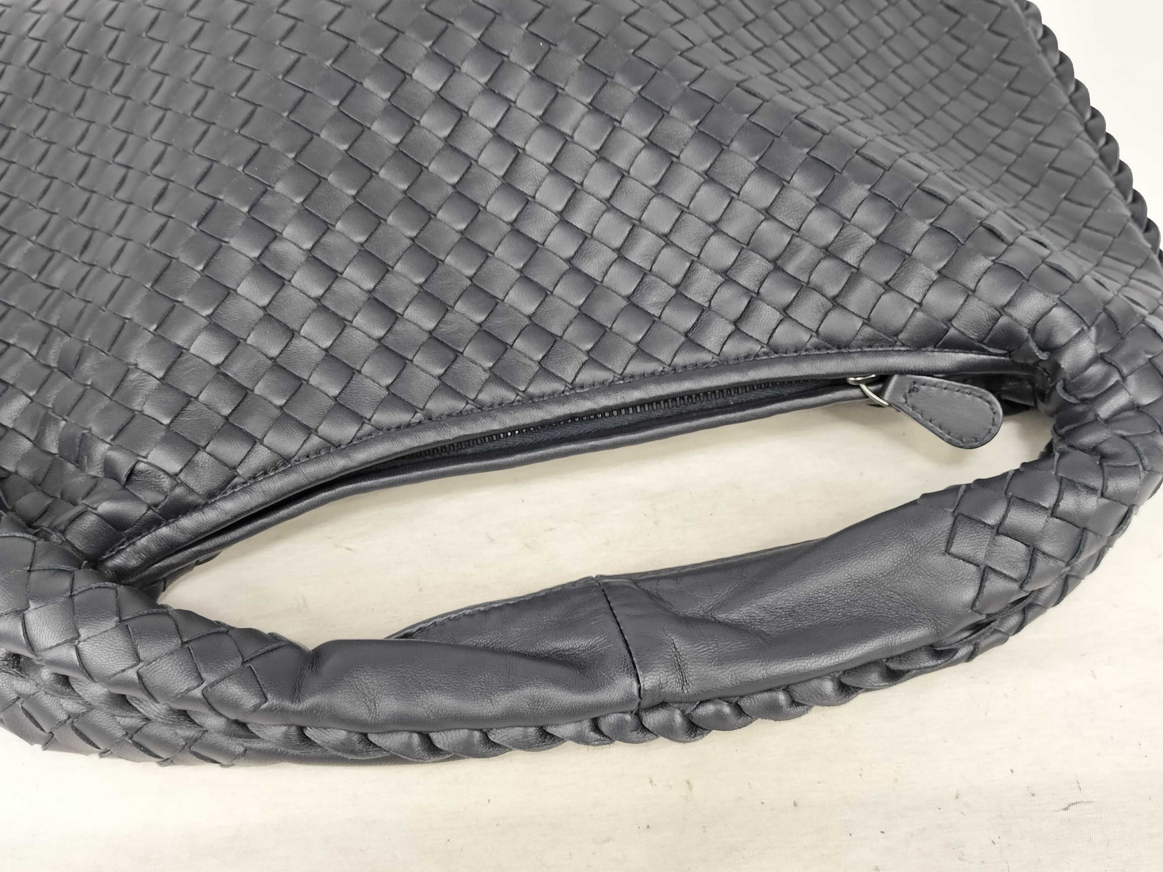 Intrecciato Semi-Shoulder Bag with Dust Bag (Handbag) — view 3