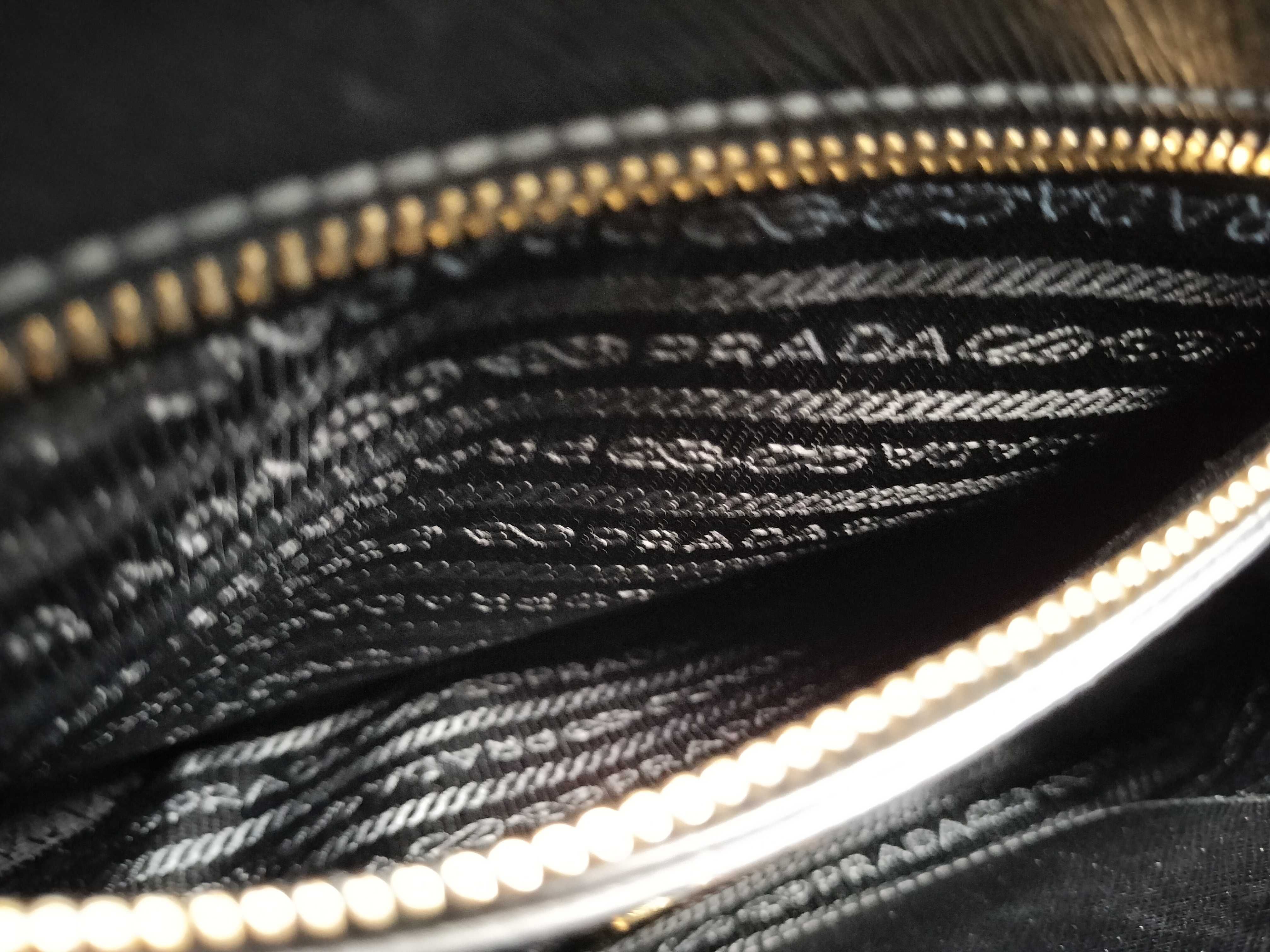 HK-BN1801 Galleria Saffiano Black 2-Way Shoulder Bag (Handbag) — view 9
