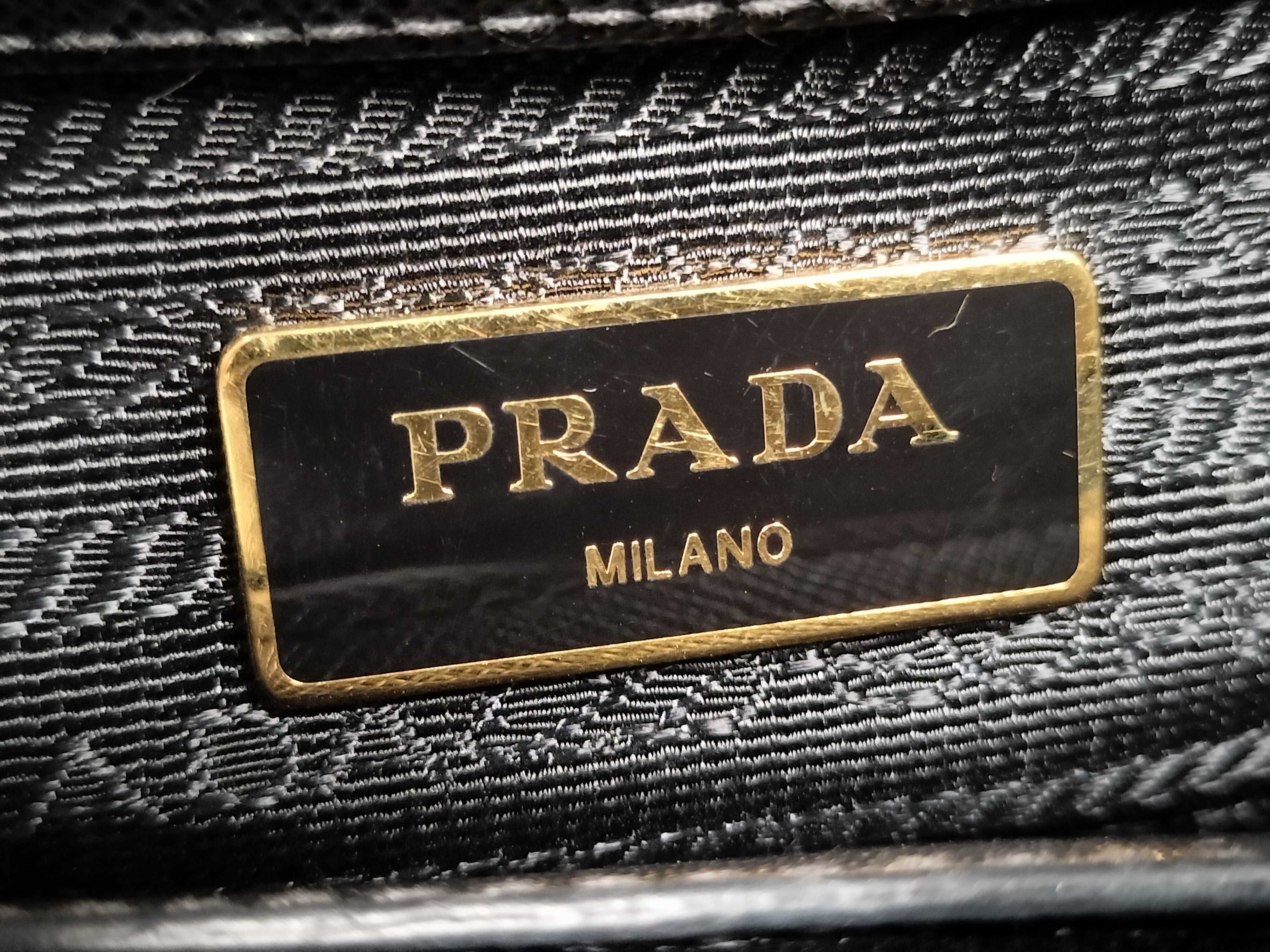 HK-BN1801 Galleria Saffiano Black 2-Way Shoulder Bag (Handbag) — view 10