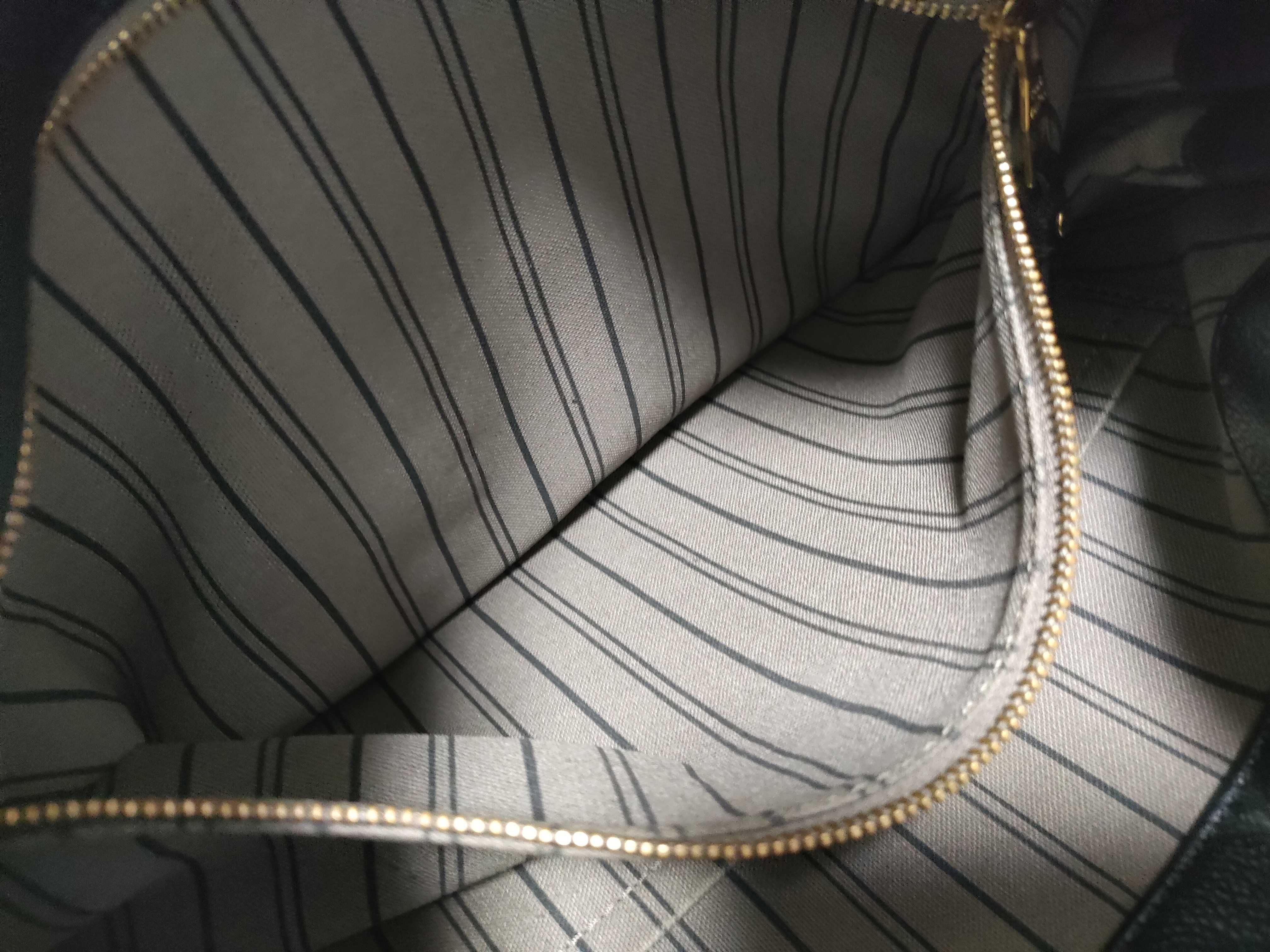 Monogram Empreinte Louis Vuitton Monogram Empreinte Metis 2-way Black Handbag CA0124 — view 14
