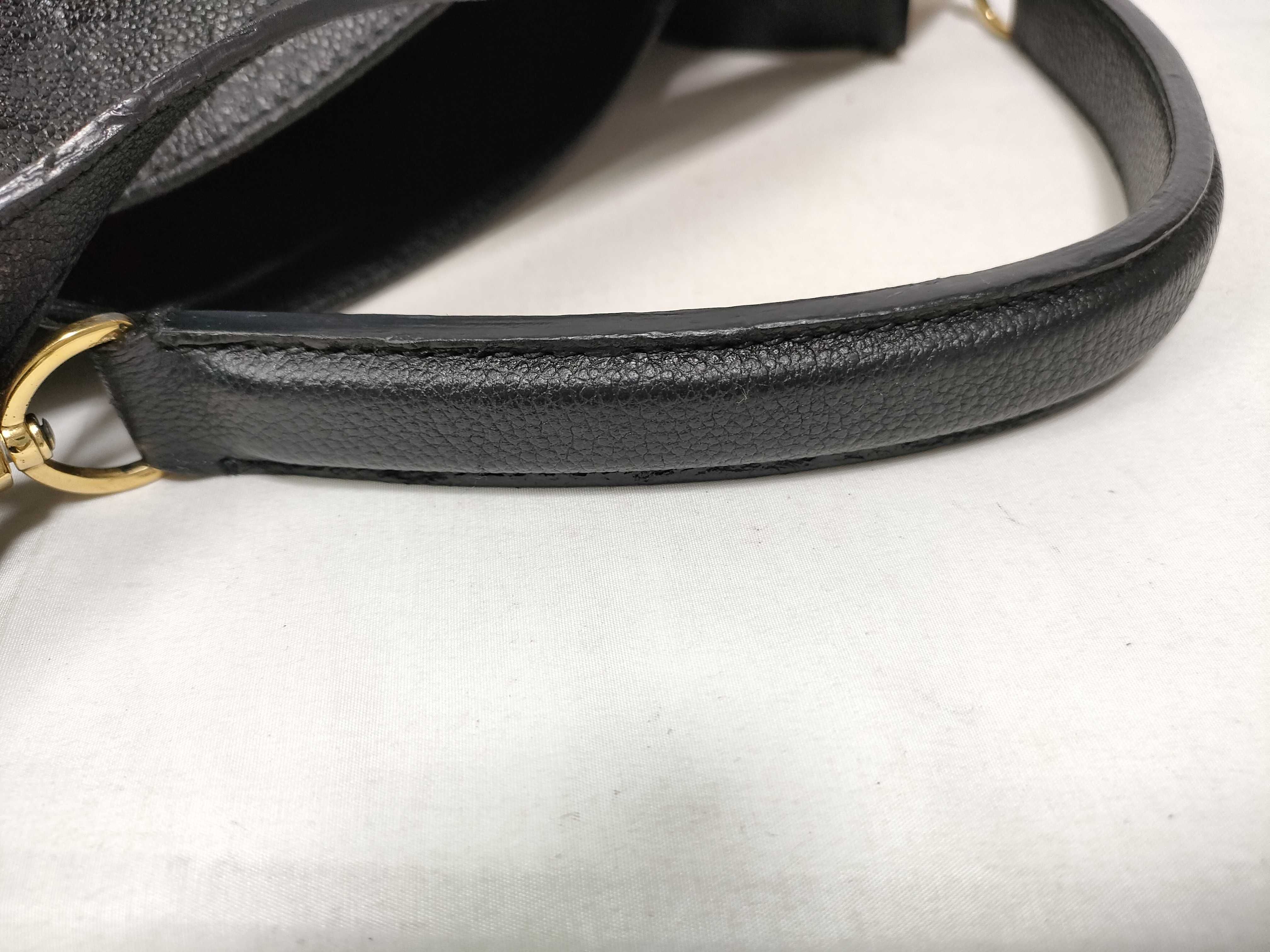 Monogram Empreinte Louis Vuitton Monogram Empreinte Metis 2-way Black Handbag CA0124 — view 8