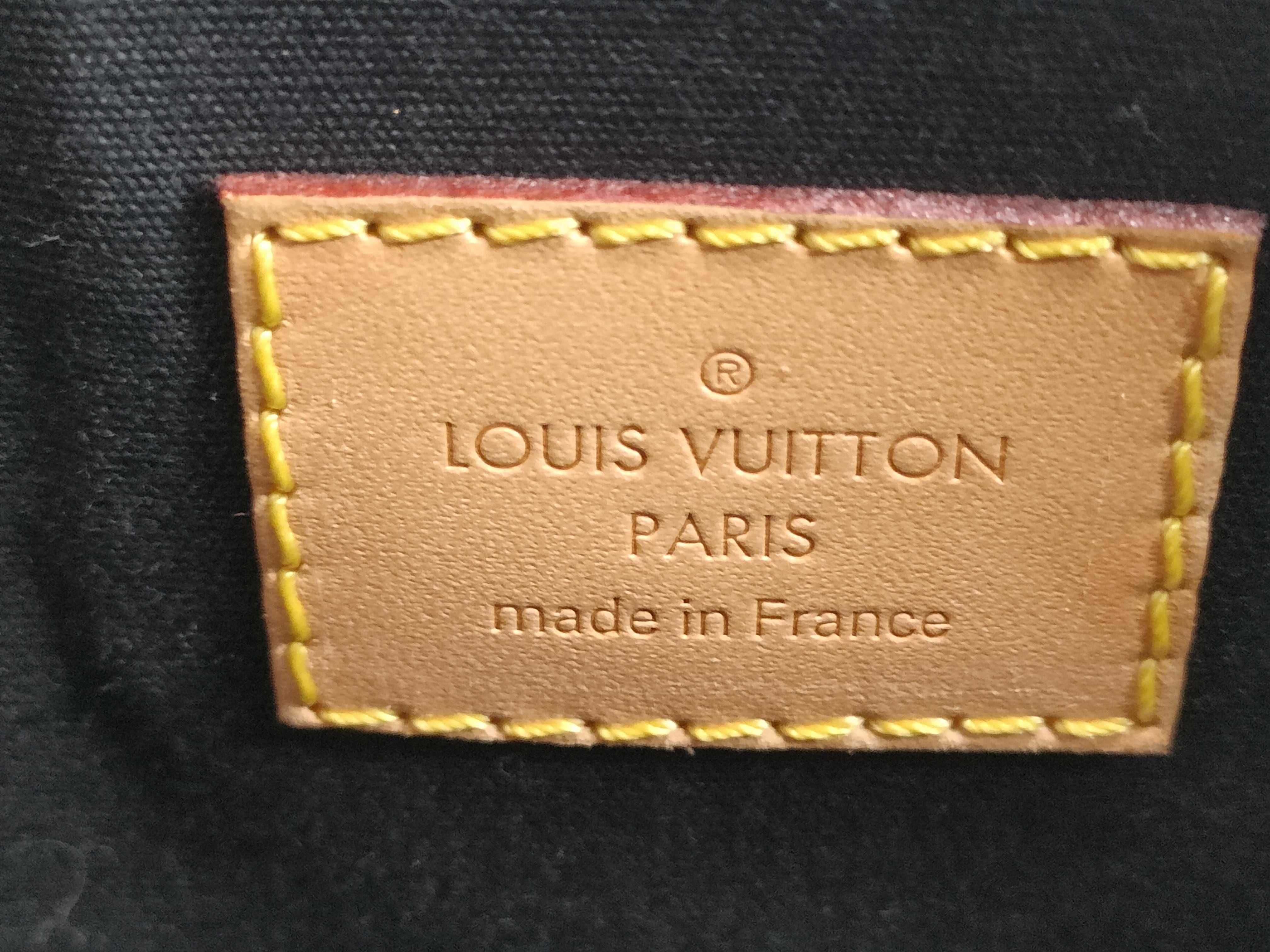 Vernis Alma PM M90185 SN4193 Handbag — view 12