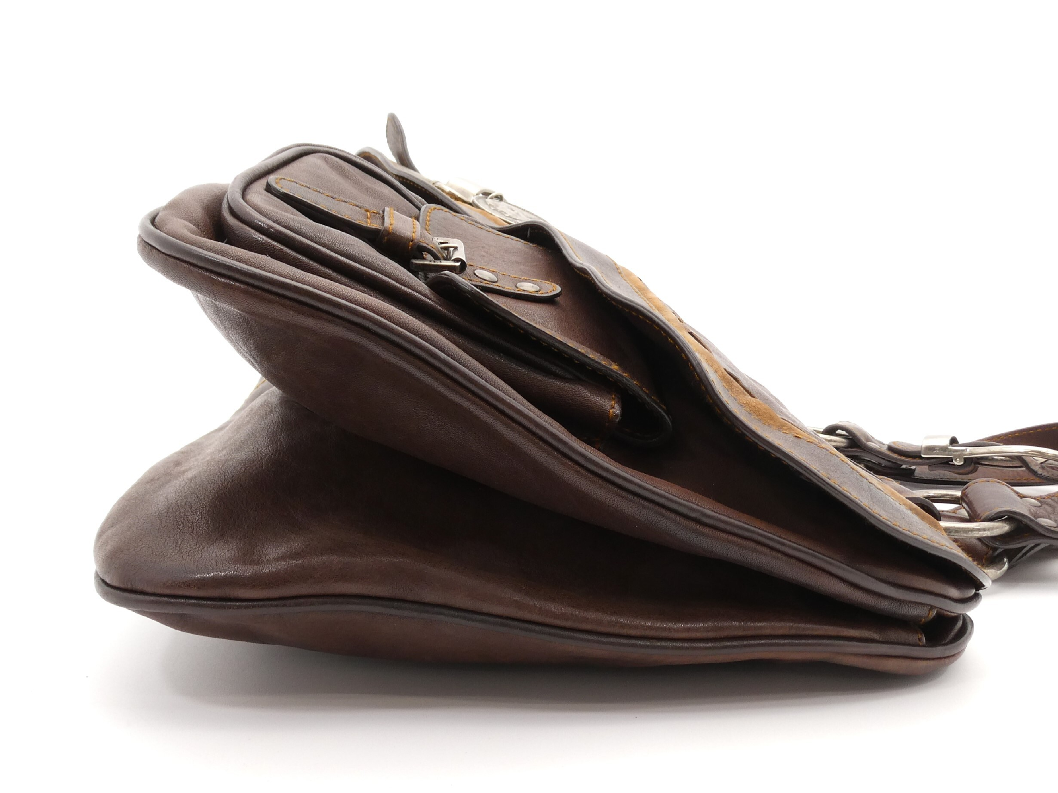 Gaucho Leather Shoulder Bag — view 4