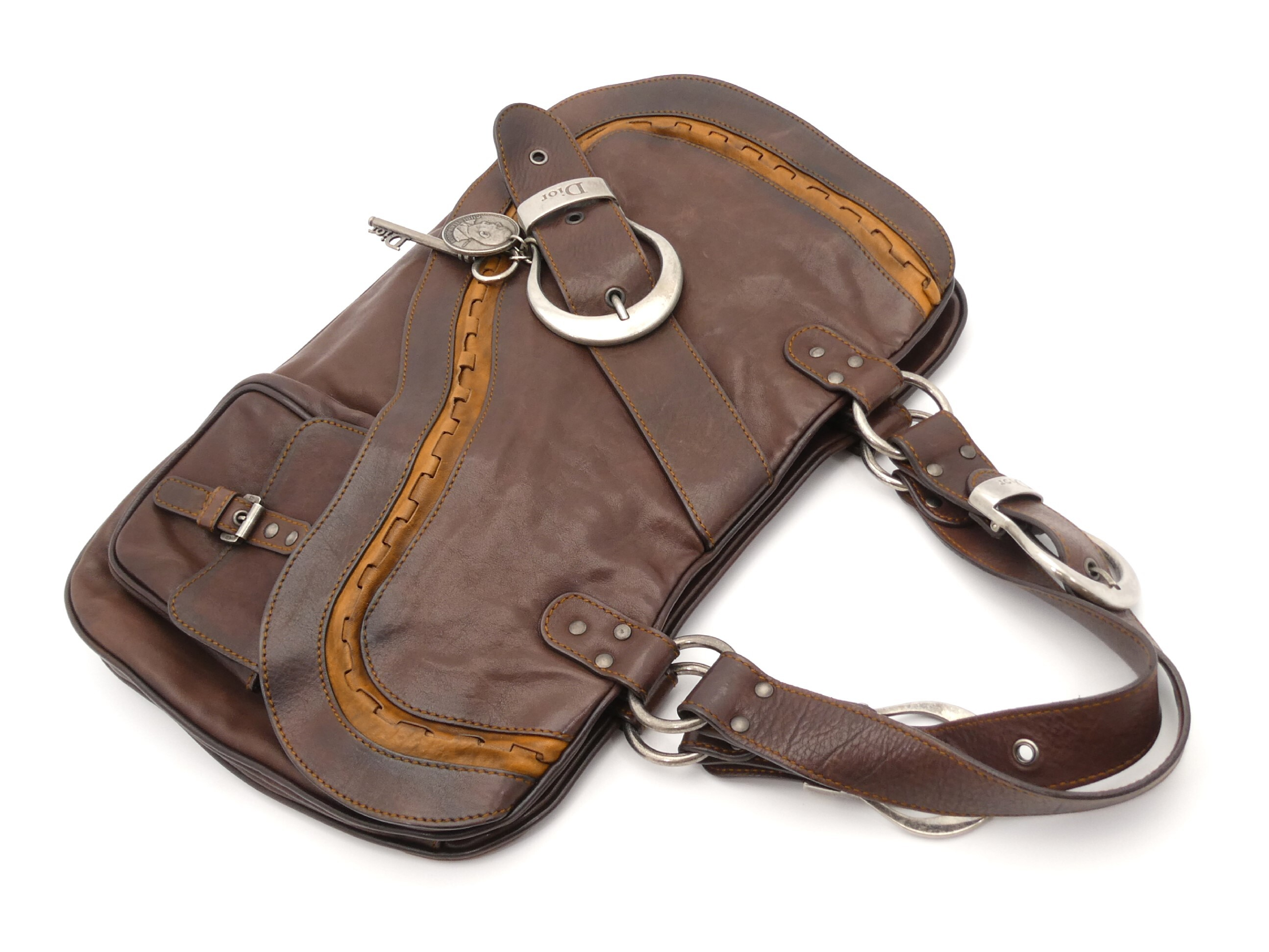 Gaucho Leather Shoulder Bag — view 6