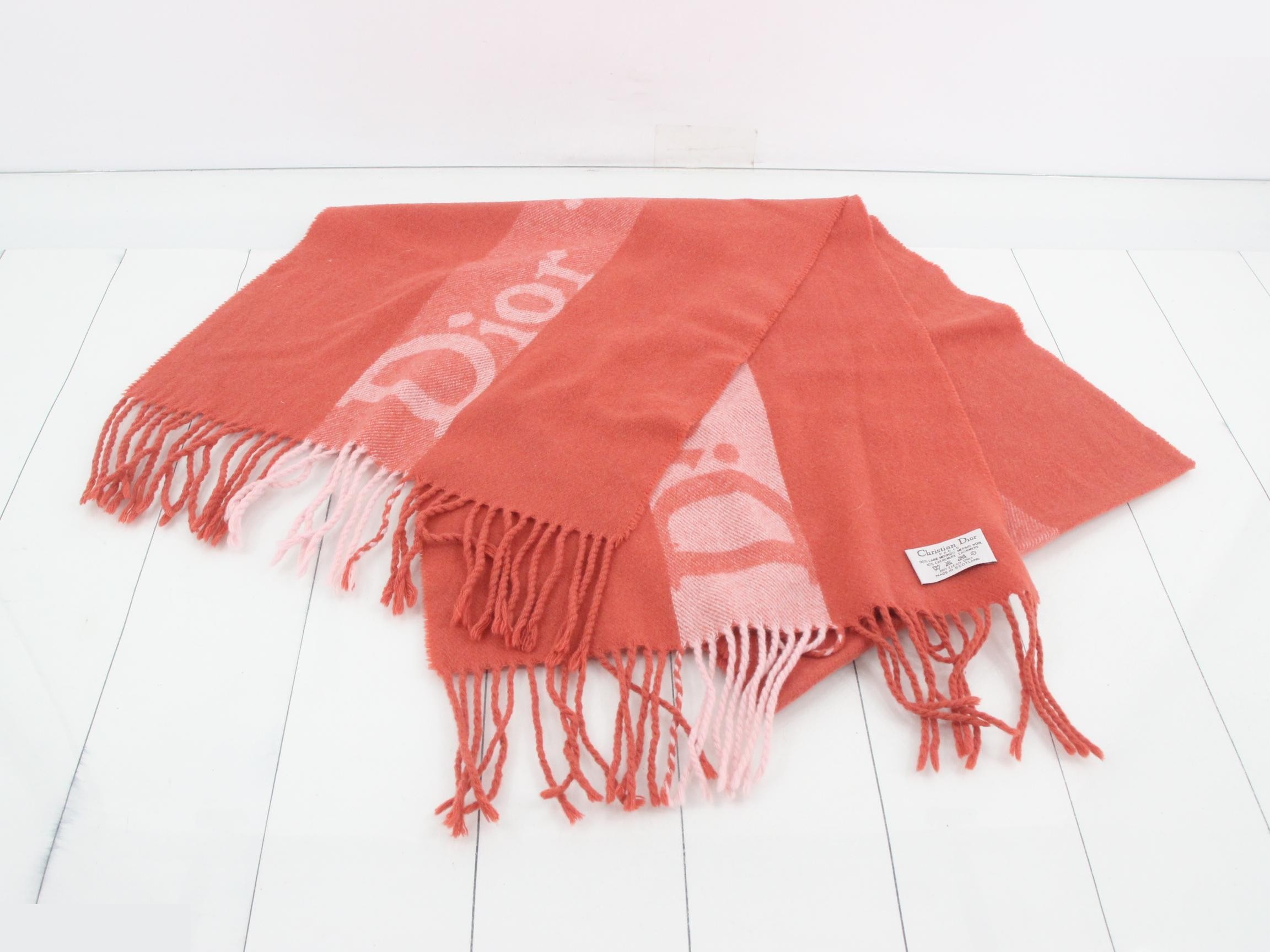 Cashmere blend scarf — view 2