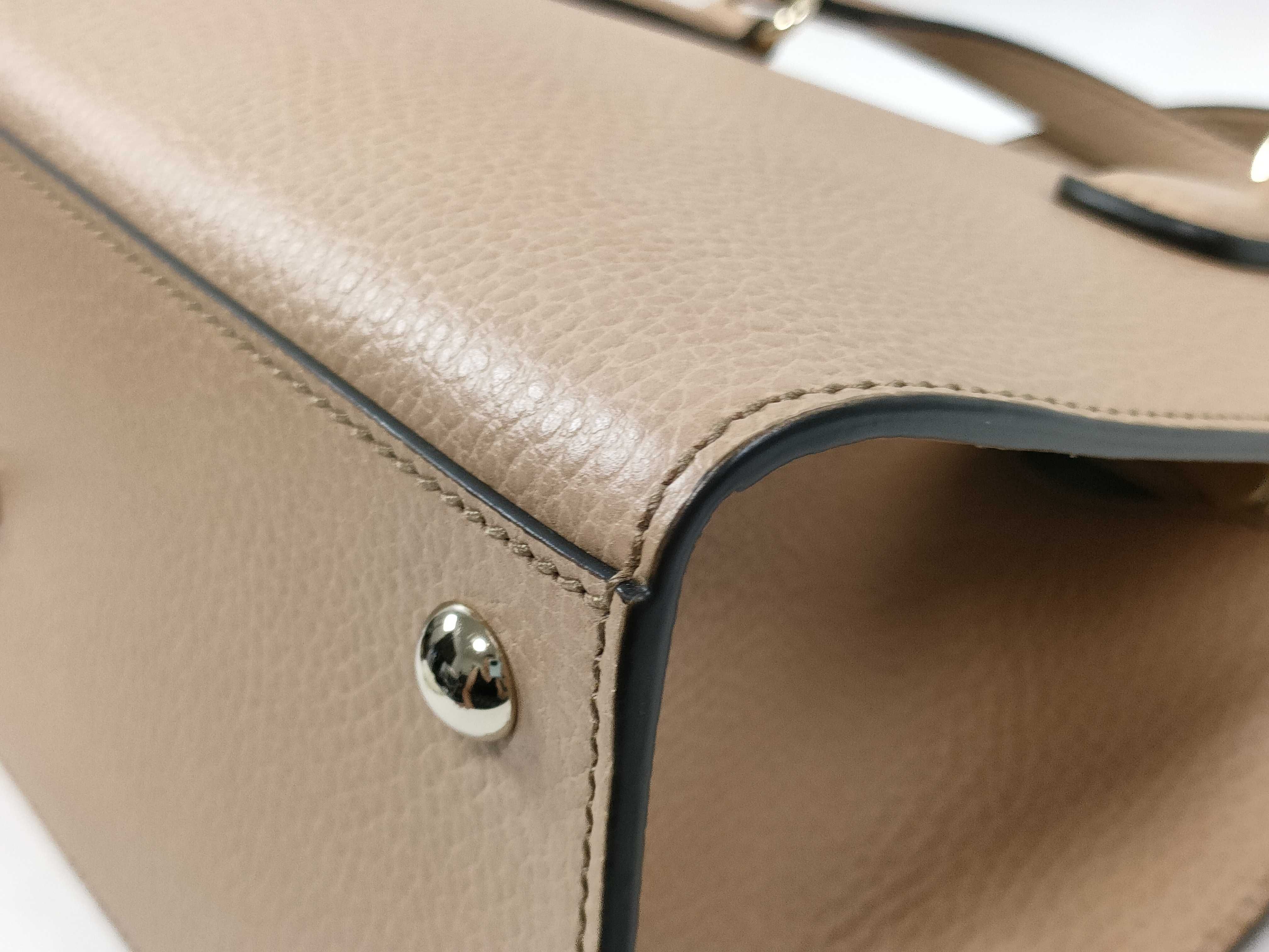 BAG SOHO 2WAY BEIGE 607722 Handbag — view 7