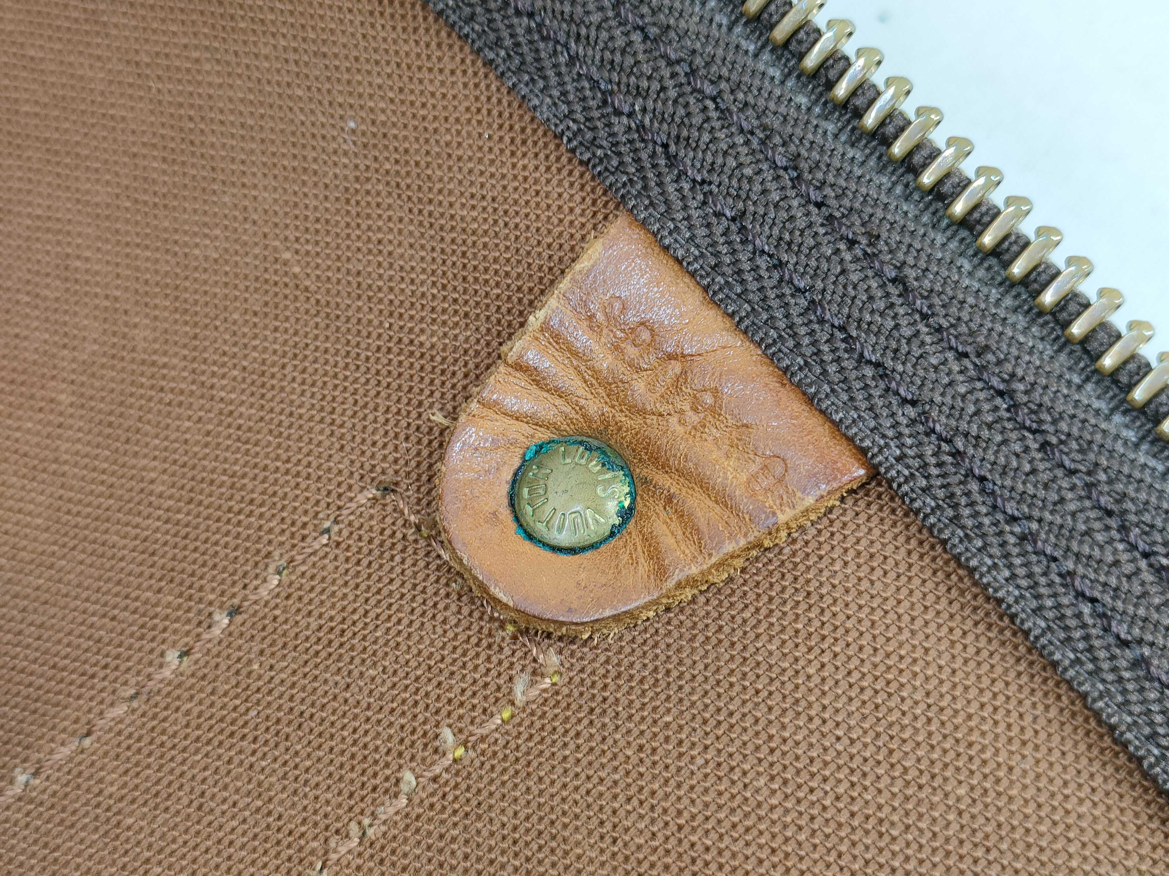 Monogram Keepall 45 Brown Gold Hardware SP0940 M41428 Boston Bag — view 13