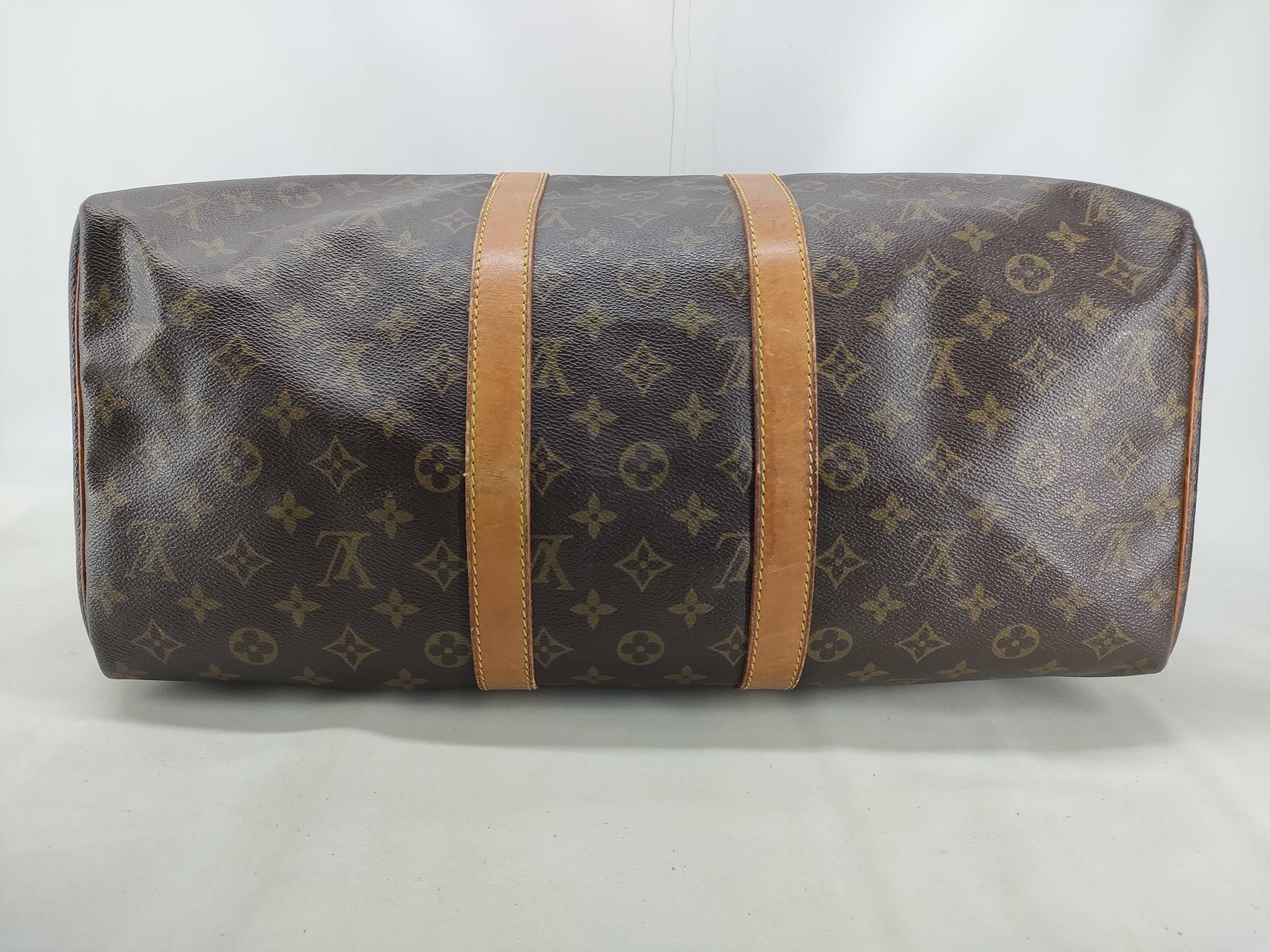 Monogram Keepall 45 Brown Gold Hardware SP0940 M41428 Boston Bag — view 4