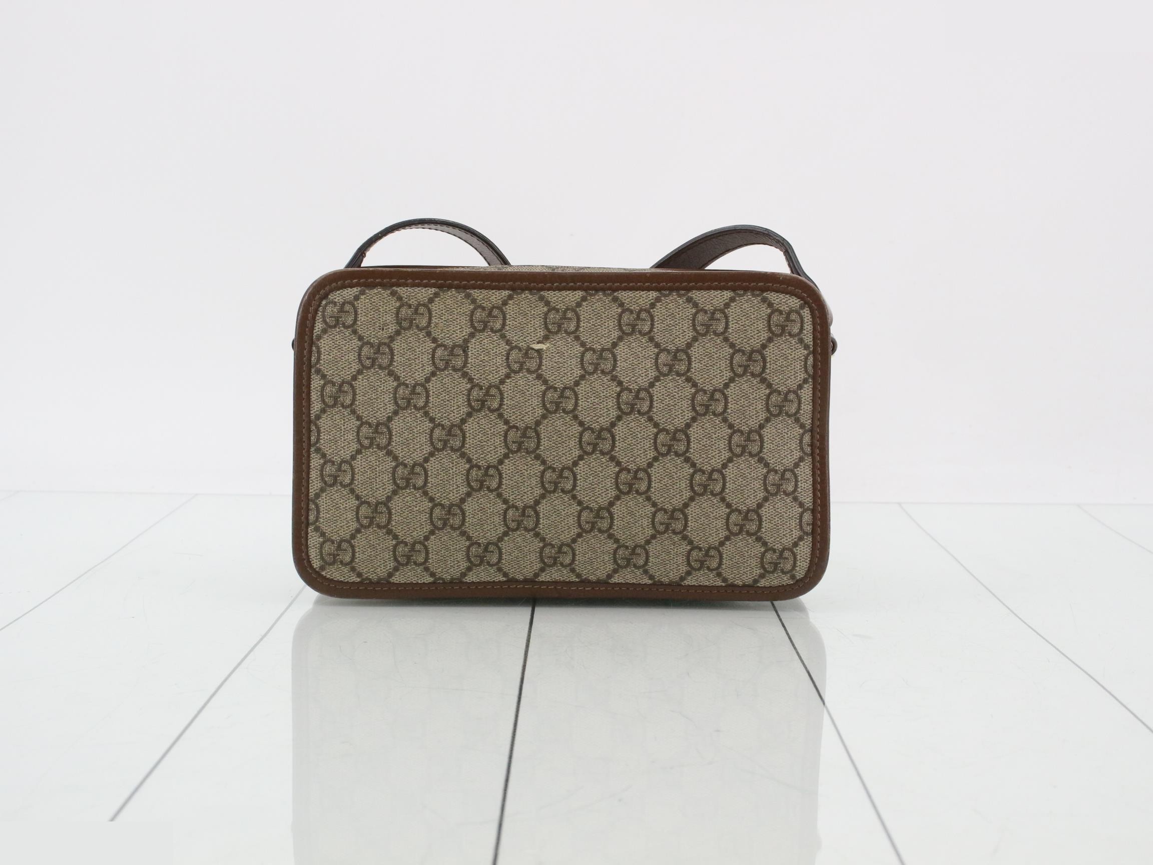 GG Supreme Leather Shoulder Bag — view 2