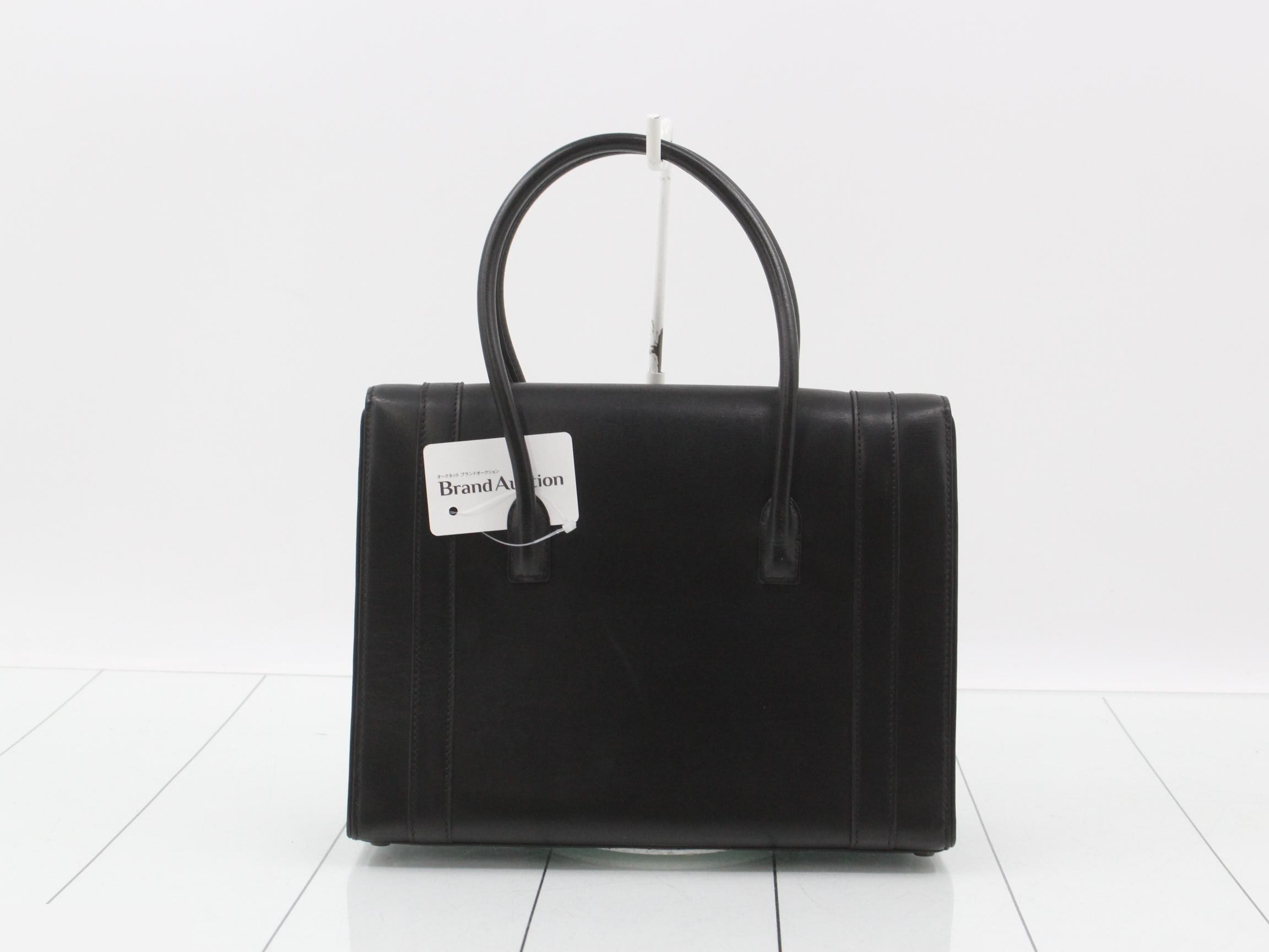 Drag 32 Box Calf Dark Brown Gold Hardware — view 2