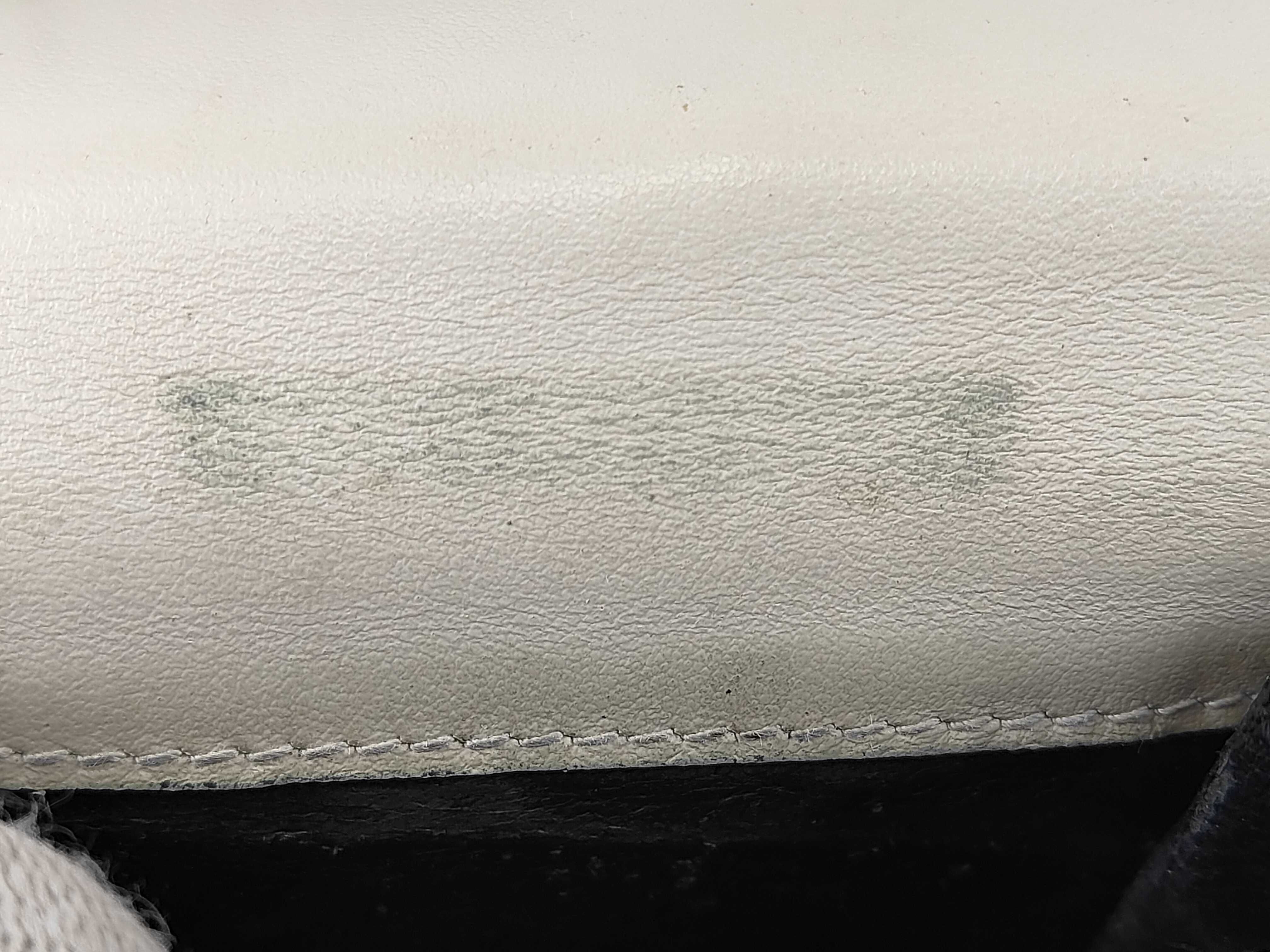 White Leather Folding Wallet — view 14
