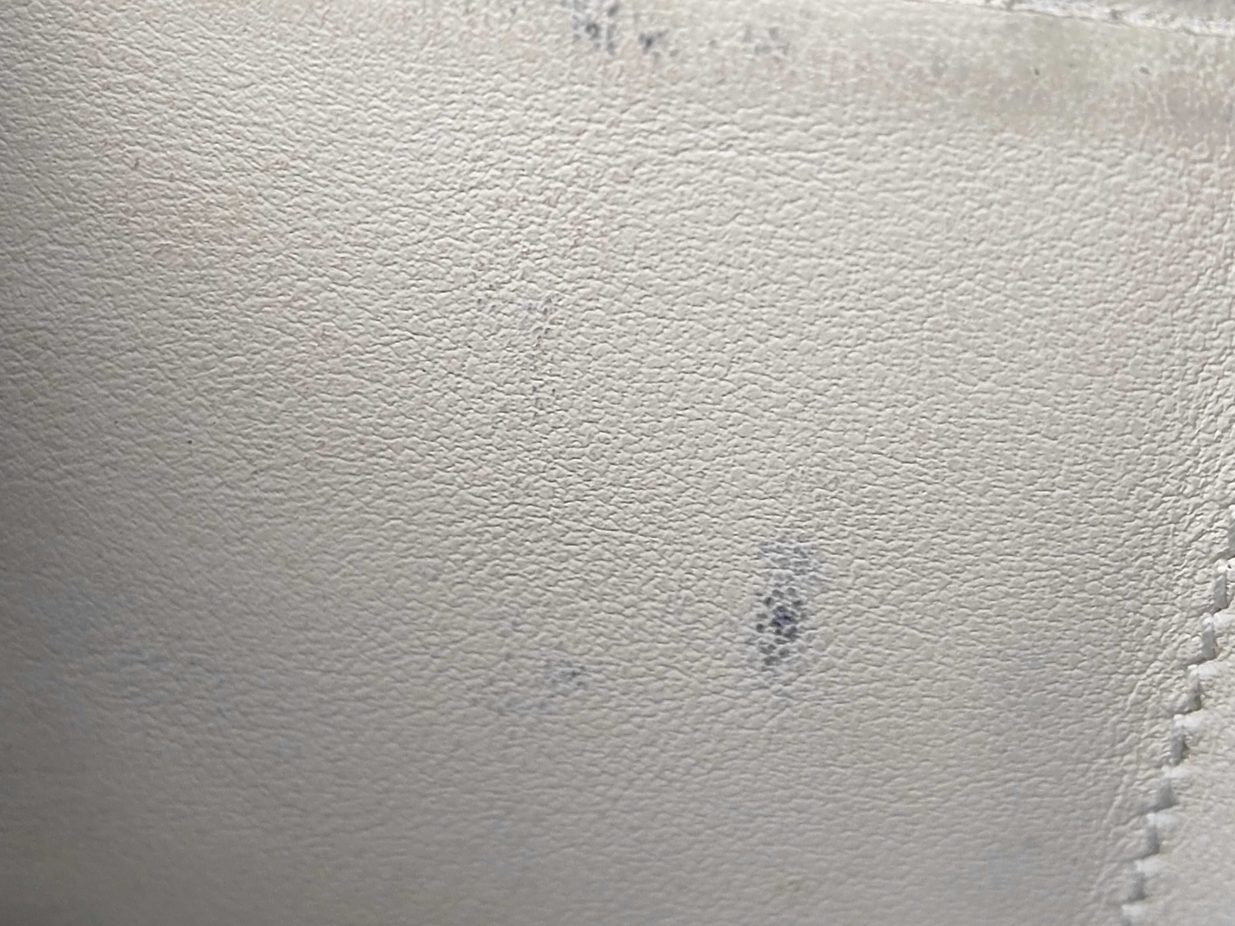 White Leather Folding Wallet — view 15