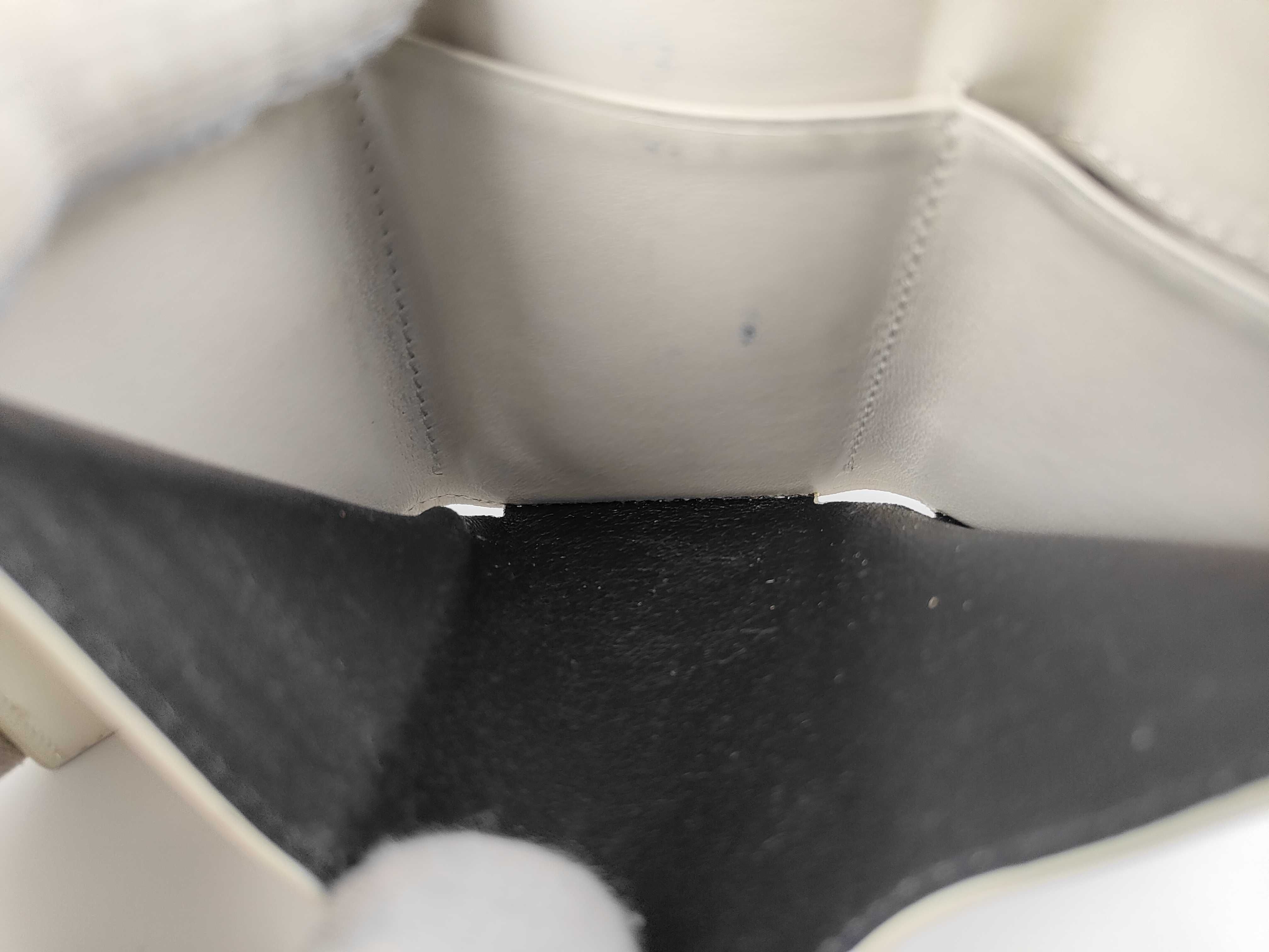 White Leather Folding Wallet — view 10
