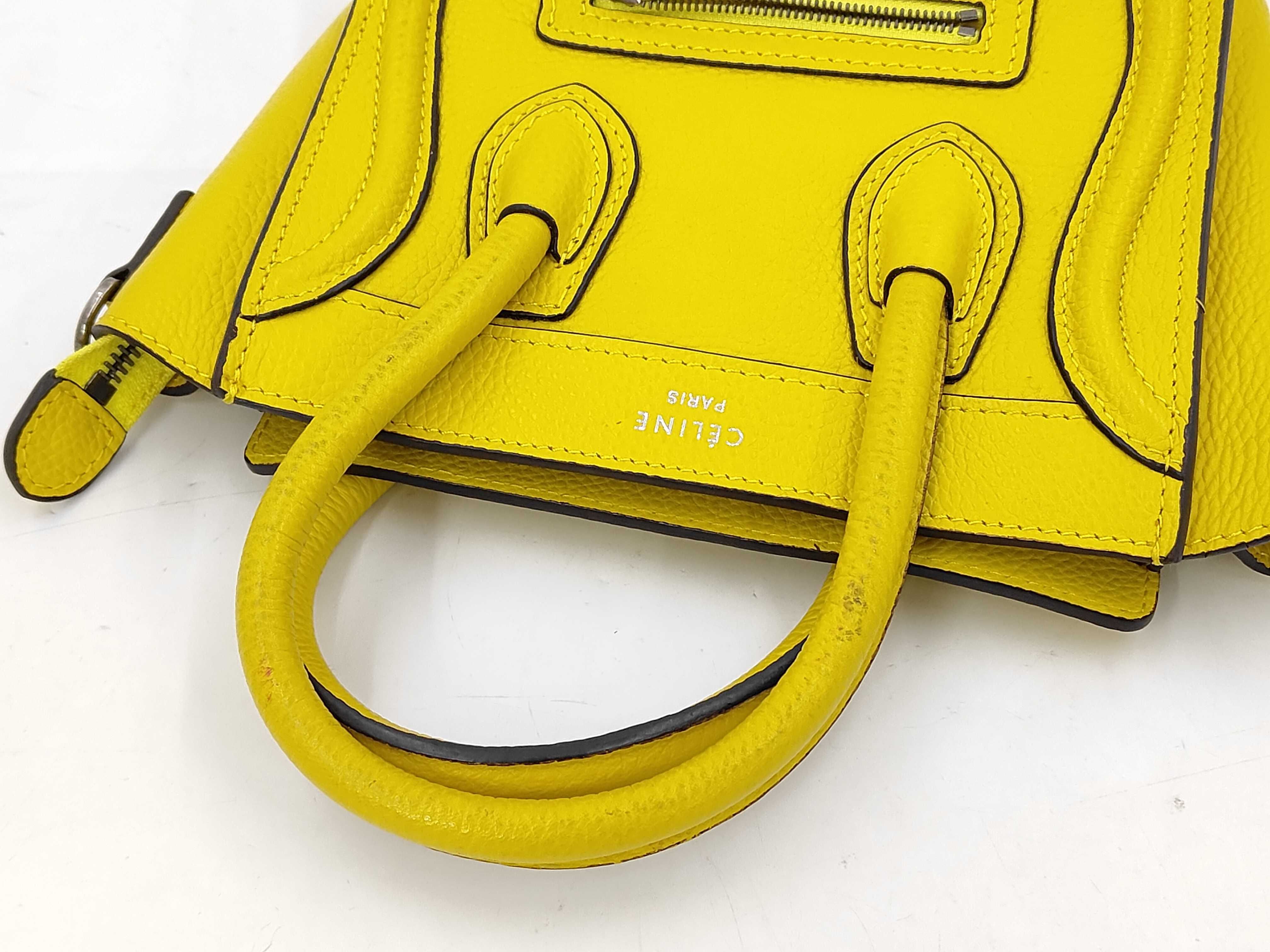 Luggage Bag, Yellow Handbag — view 3