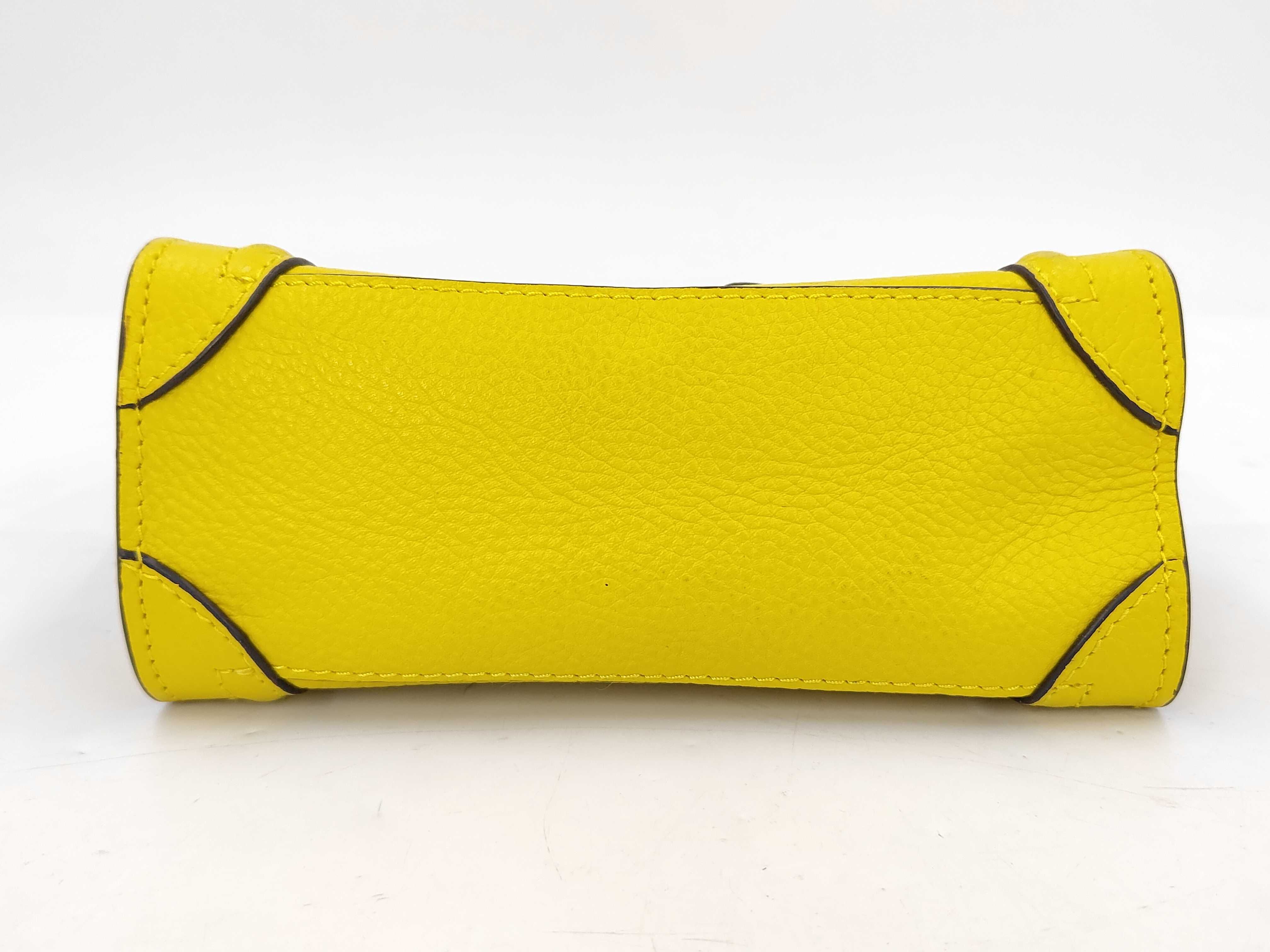 Luggage Bag, Yellow Handbag — view 5