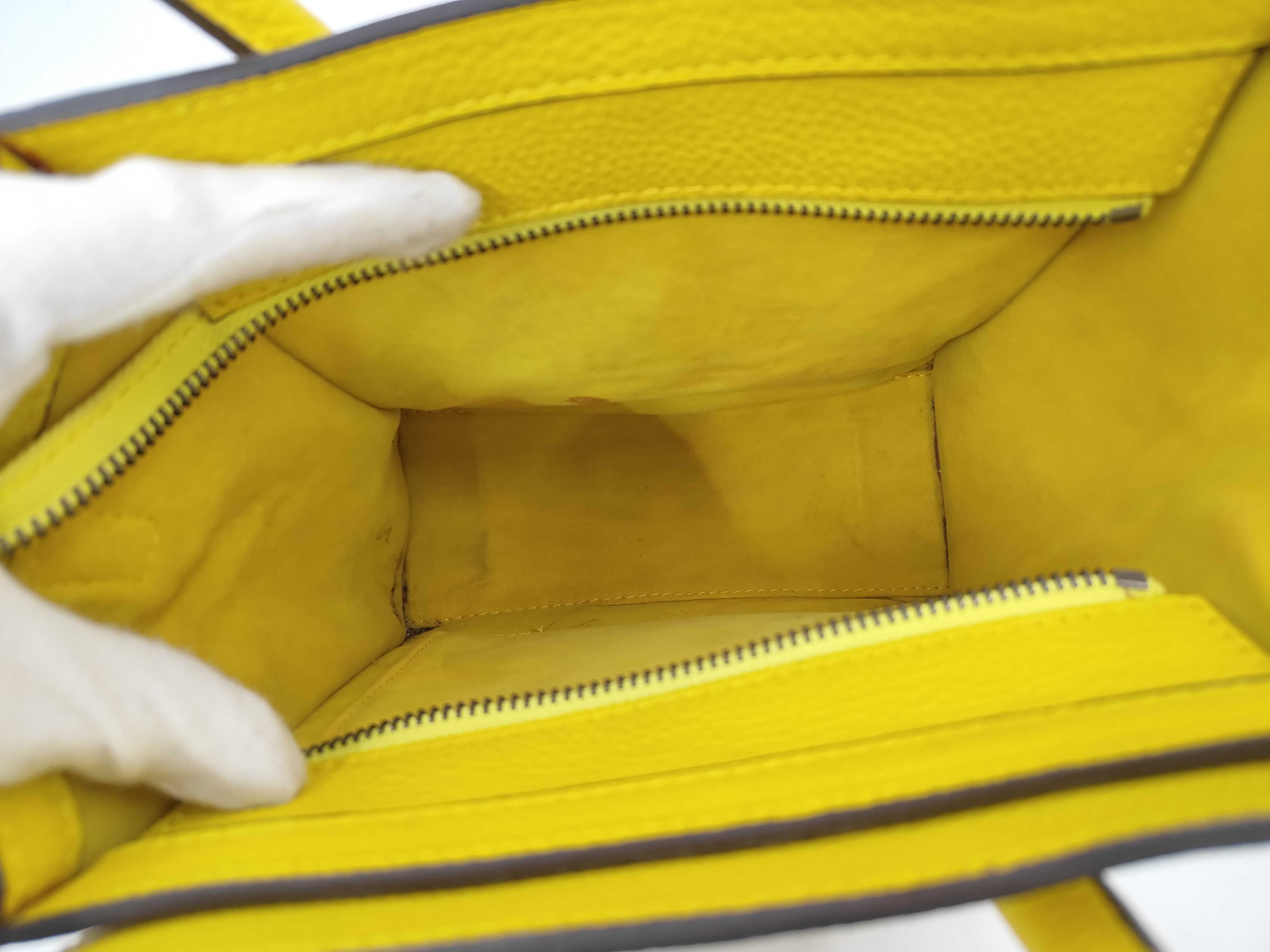 Luggage Bag, Yellow Handbag — view 7