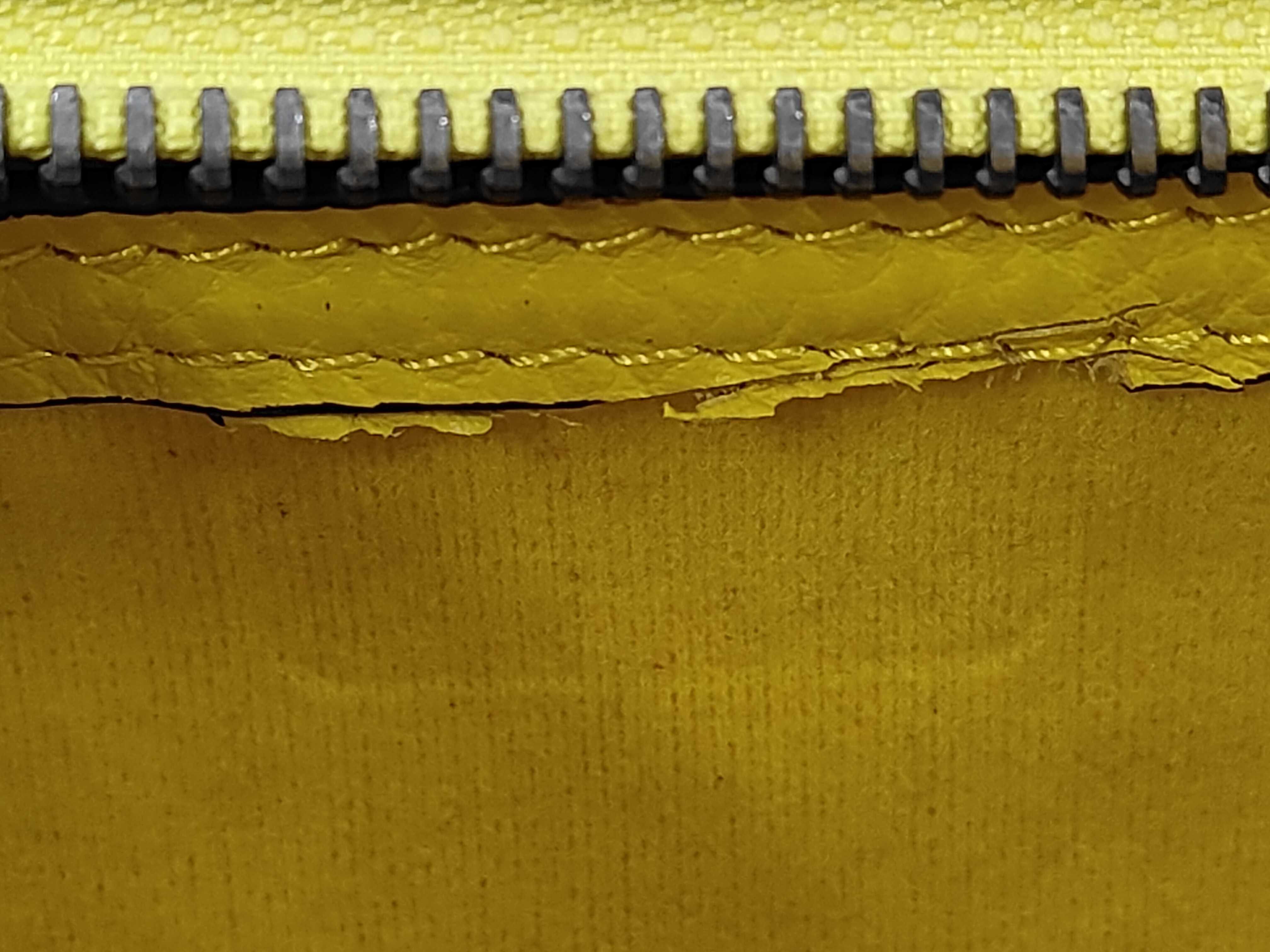 Luggage Bag, Yellow Handbag — view 9