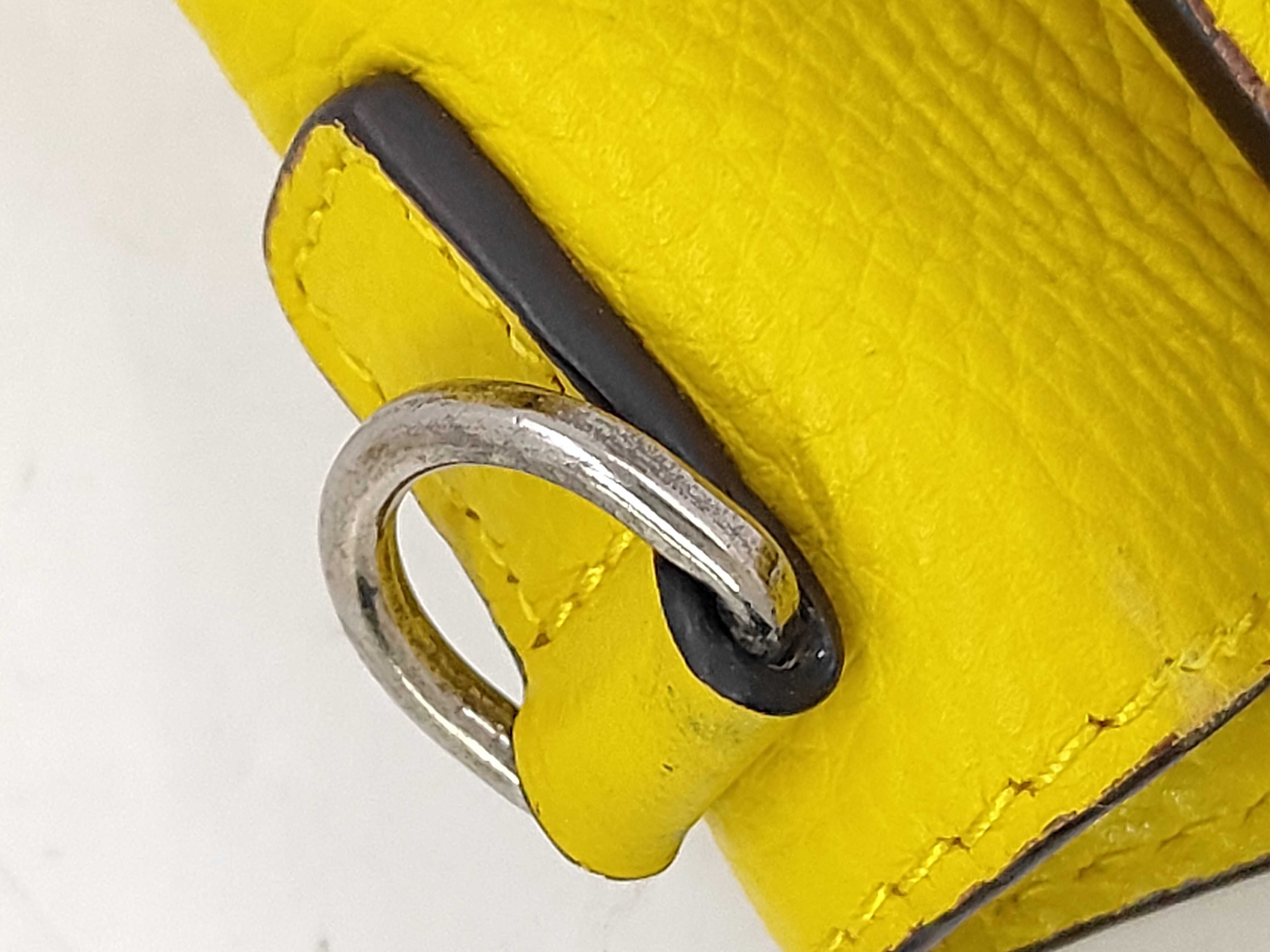 Luggage Bag, Yellow Handbag — view 10
