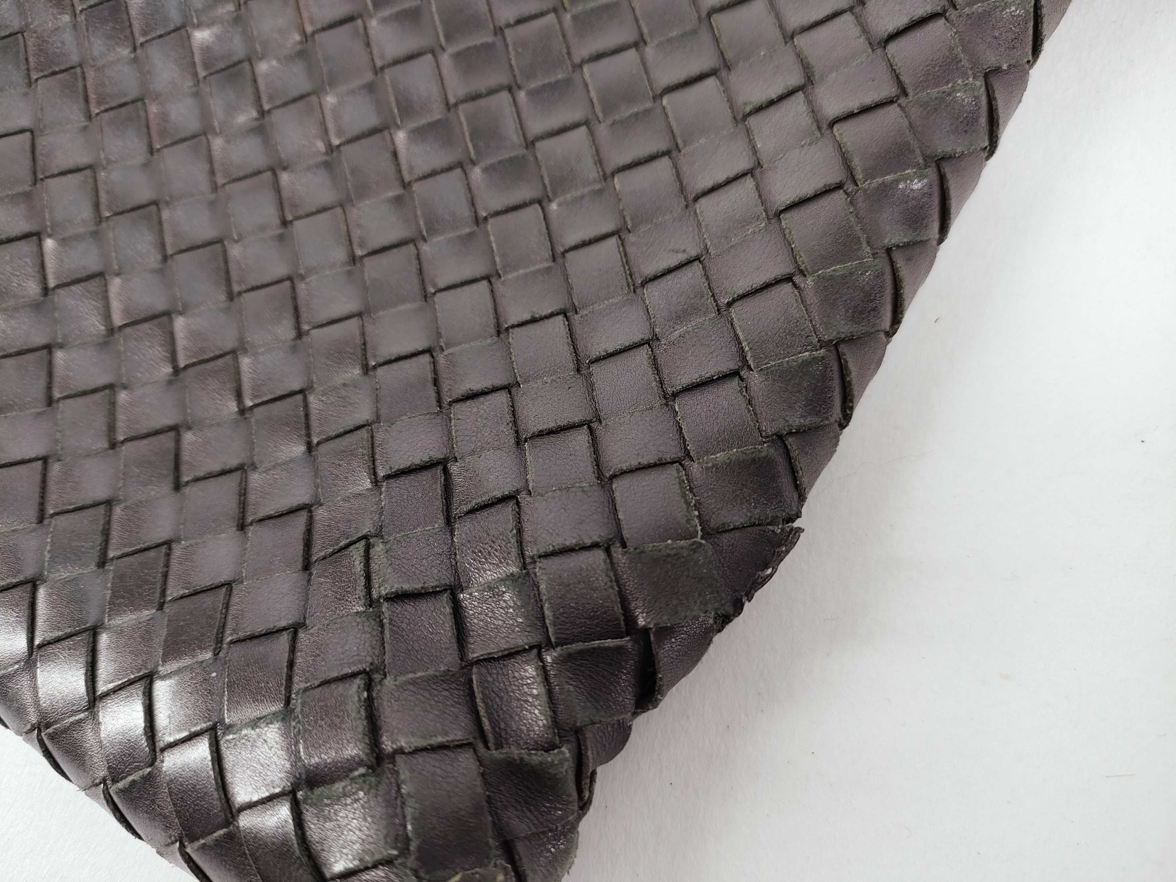 Intrecciato Bottega Veneta Shoulder Bag Intrecciato Leather Black Shoulder Bag — view 13