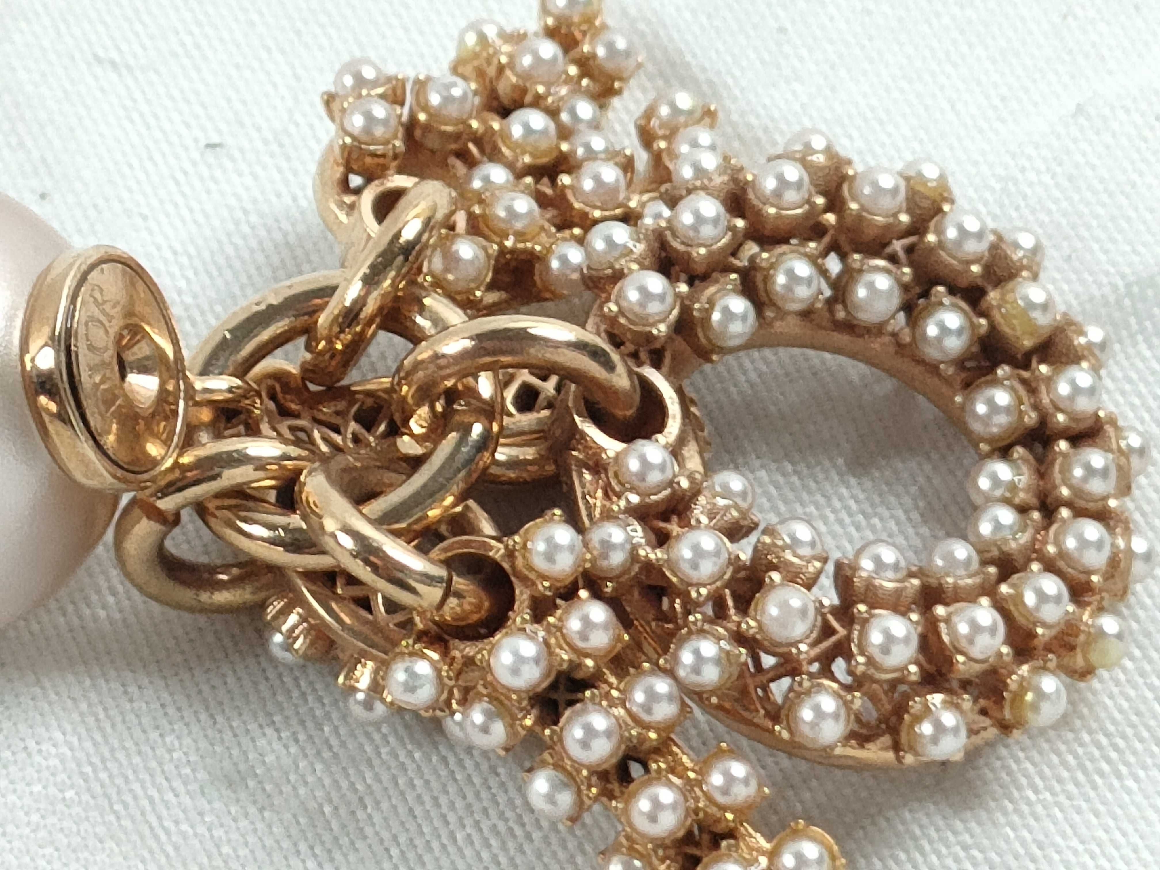 Tribal Pearl Single Earring — view 7