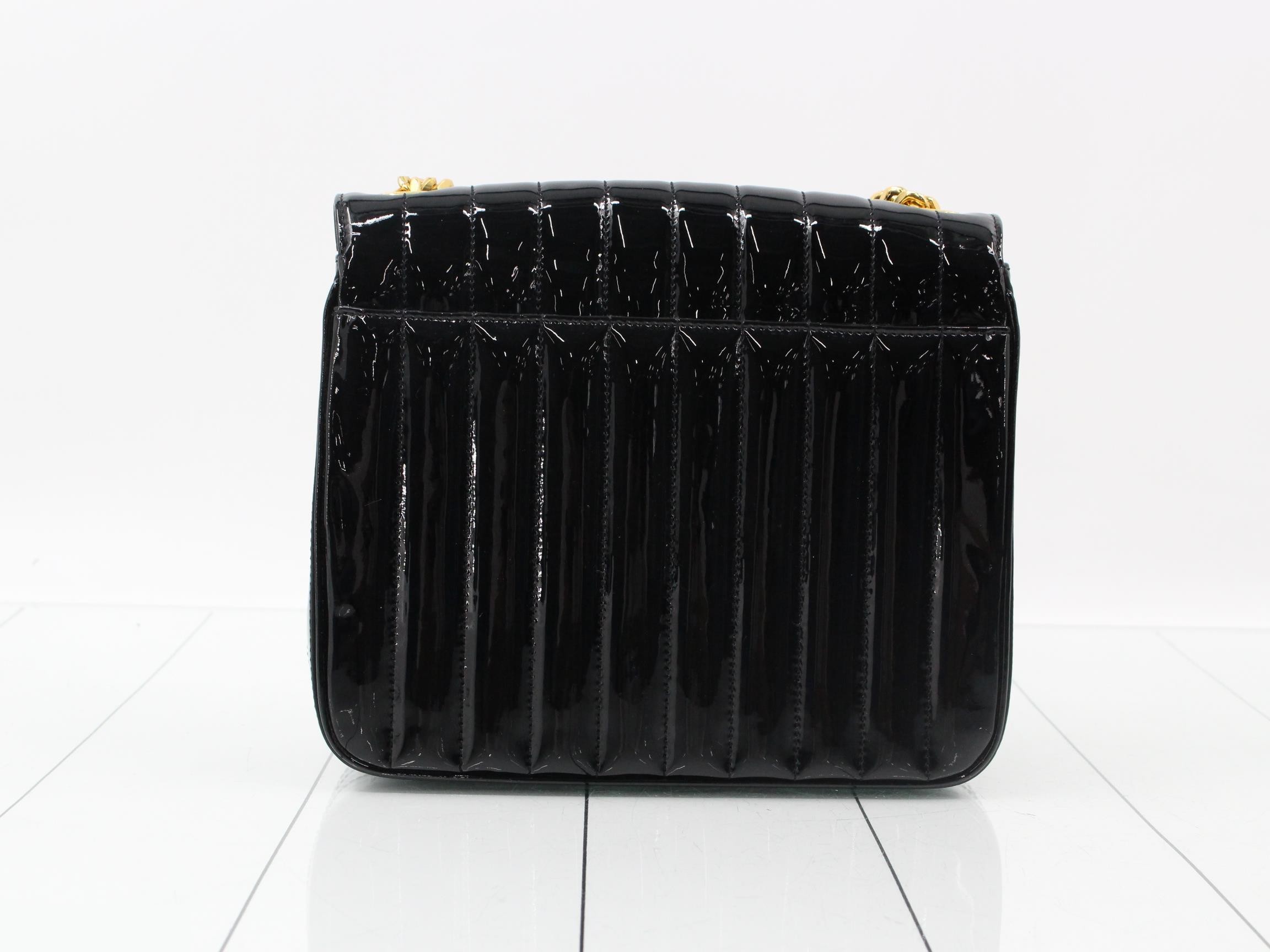 Other lines: Bags & Shoulder Bags - Vicki GM Patent Leather Black — view 2