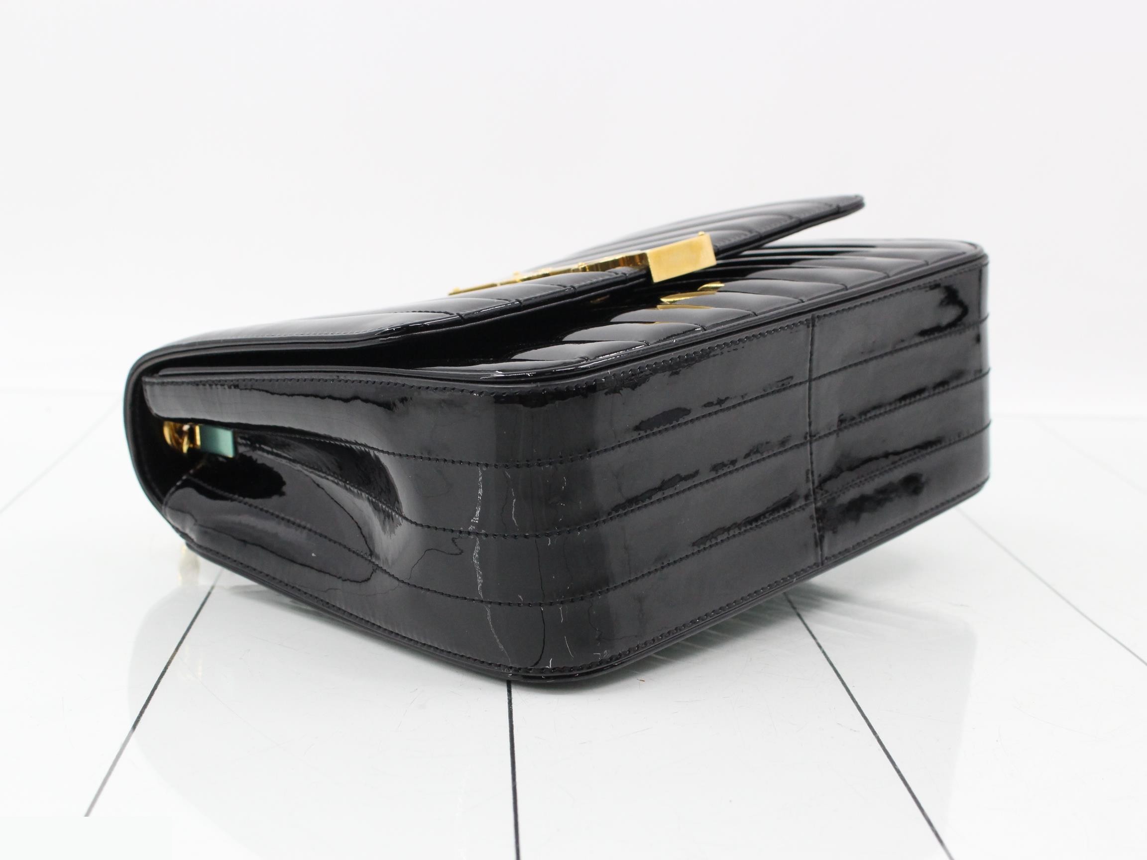 Other lines: Bags & Shoulder Bags - Vicki GM Patent Leather Black — view 5