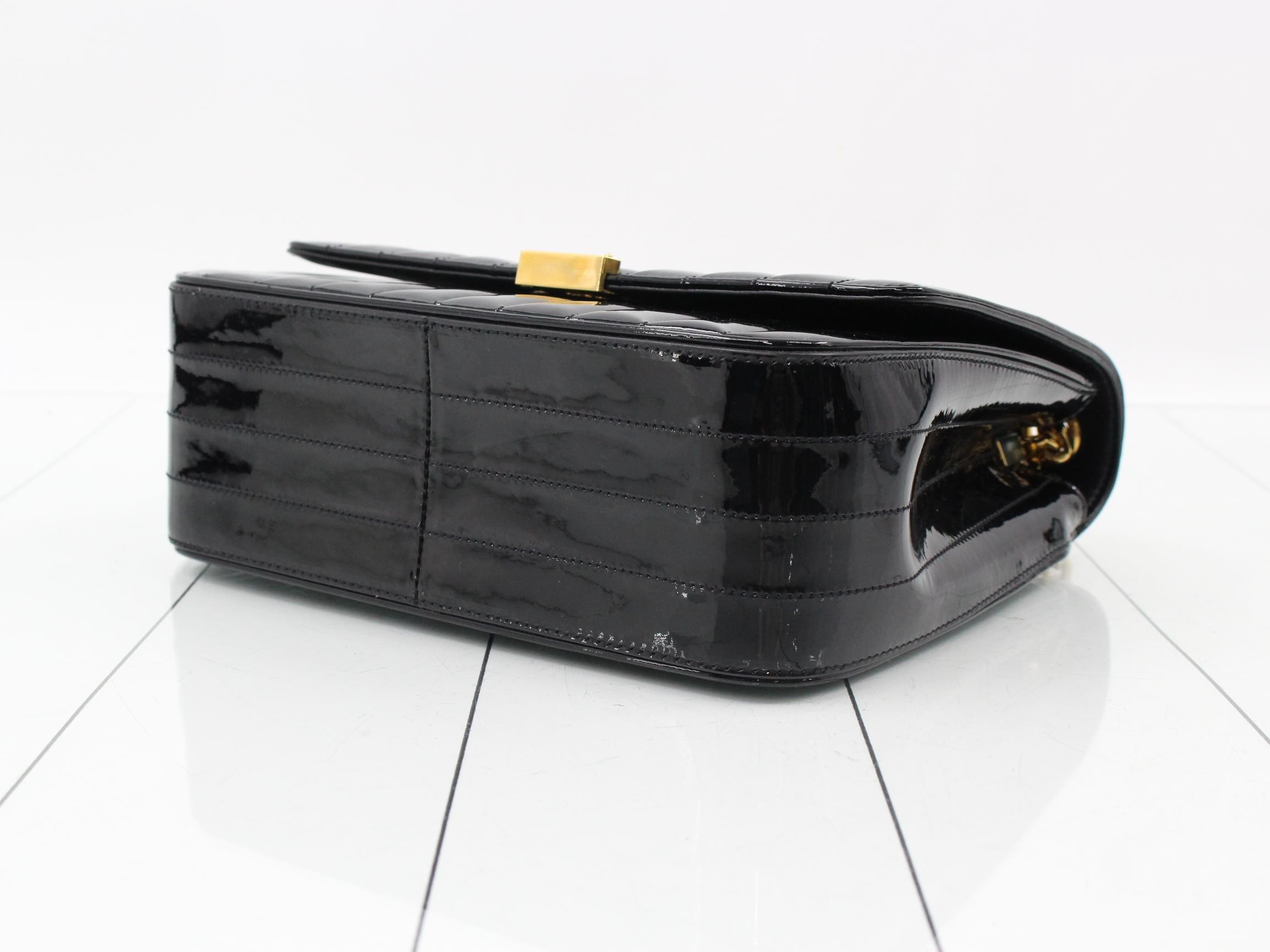 Other lines: Bags & Shoulder Bags - Vicki GM Patent Leather Black — view 6