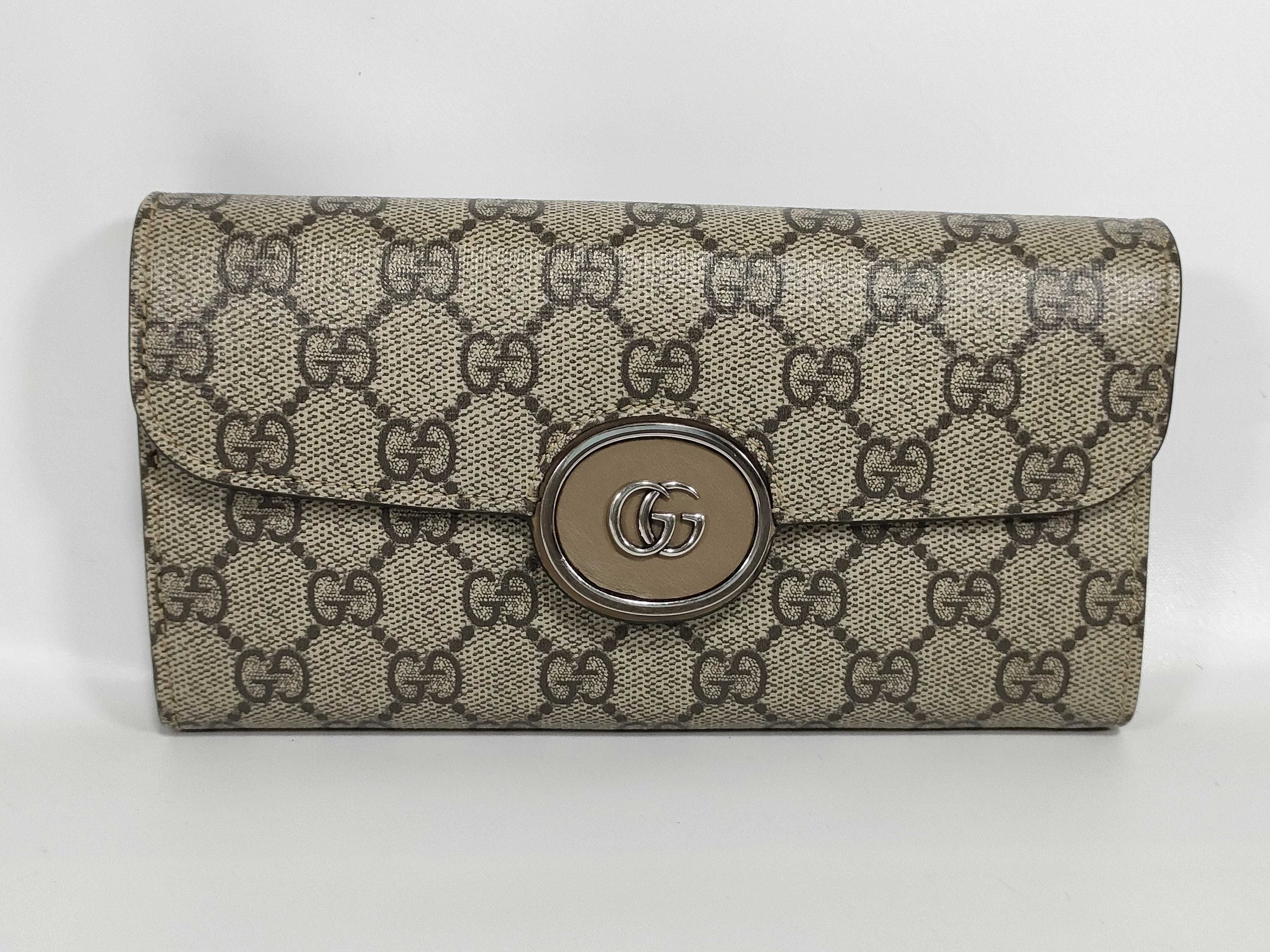 GG Supreme Continental PVC Wallet