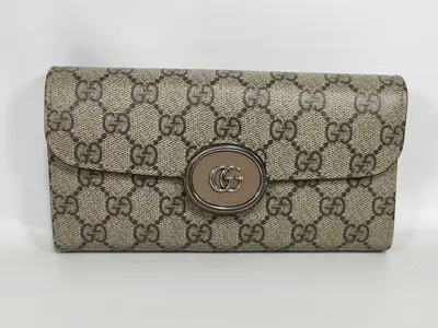 GG Supreme Continental PVC Wallet