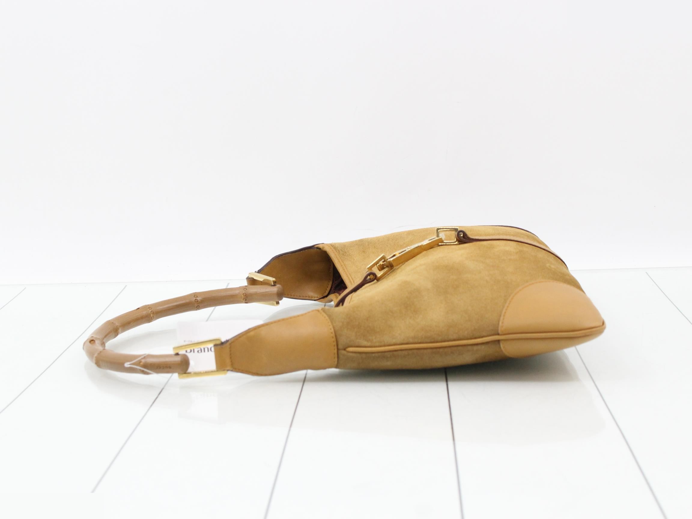 Bamboo Kandinsky Suede Shoulder Bag — view 4