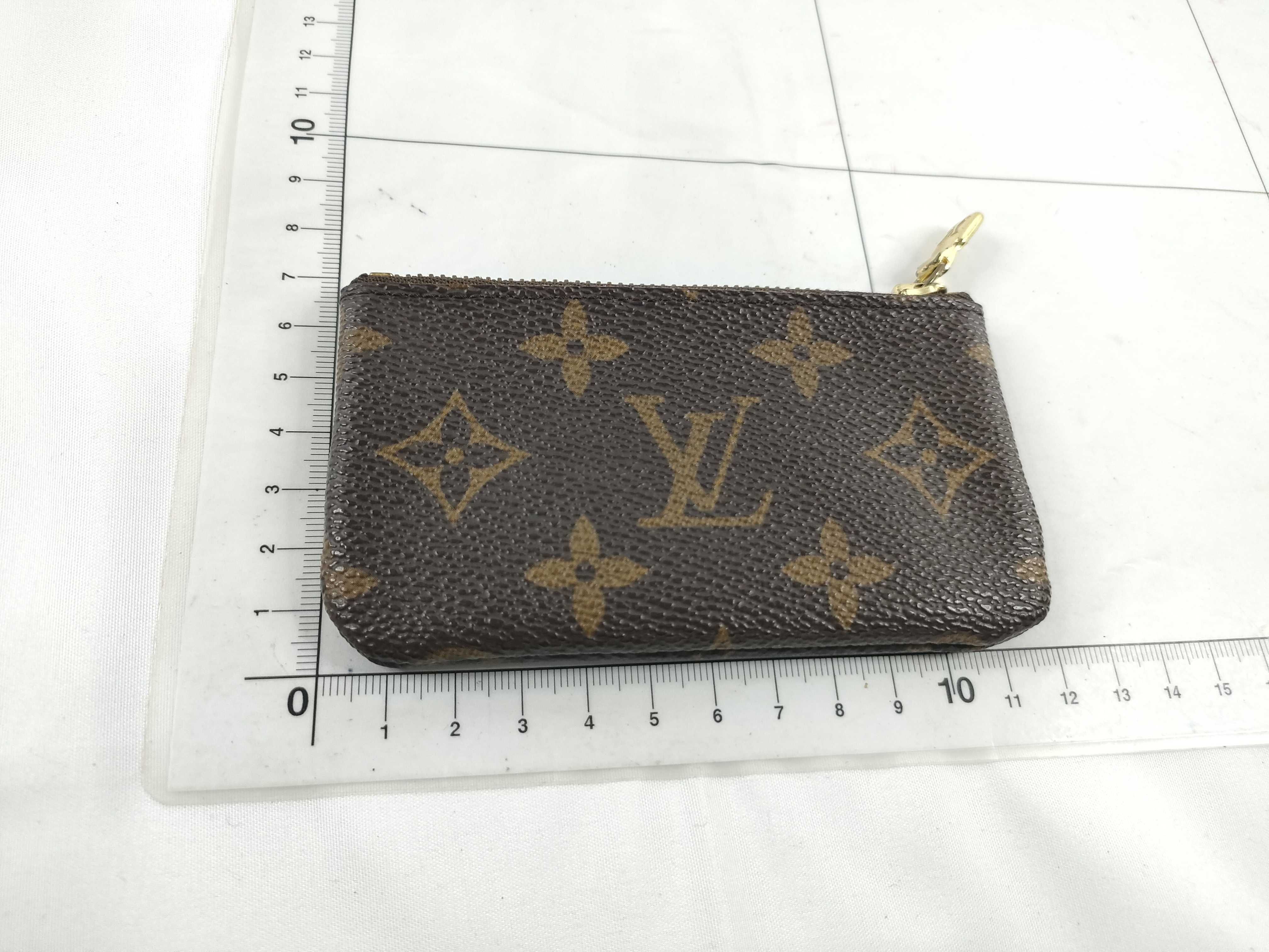 Monogram Vuitton Pochette Clé Coin Case — view 2