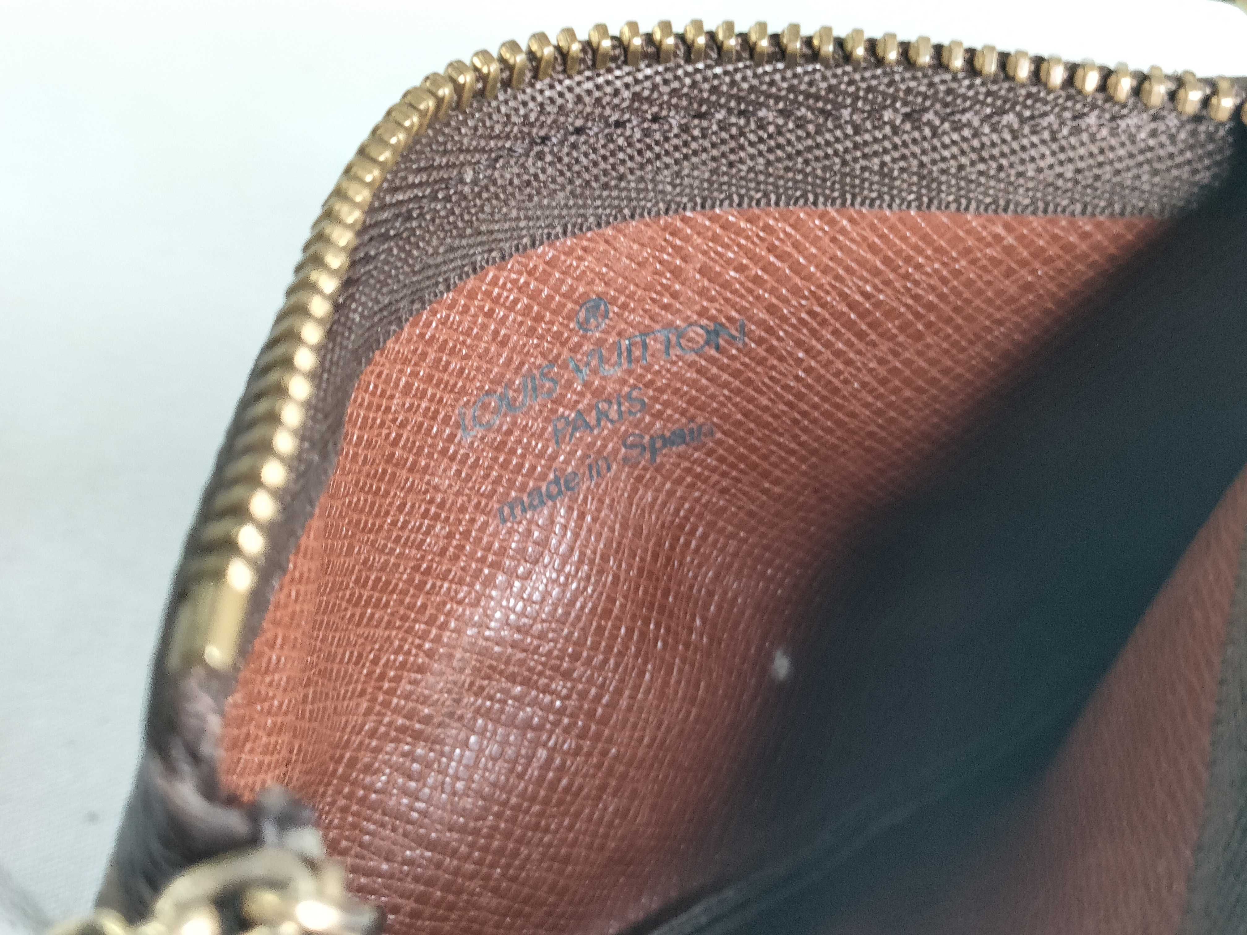 Monogram Vuitton Pochette Clé Coin Case — view 11