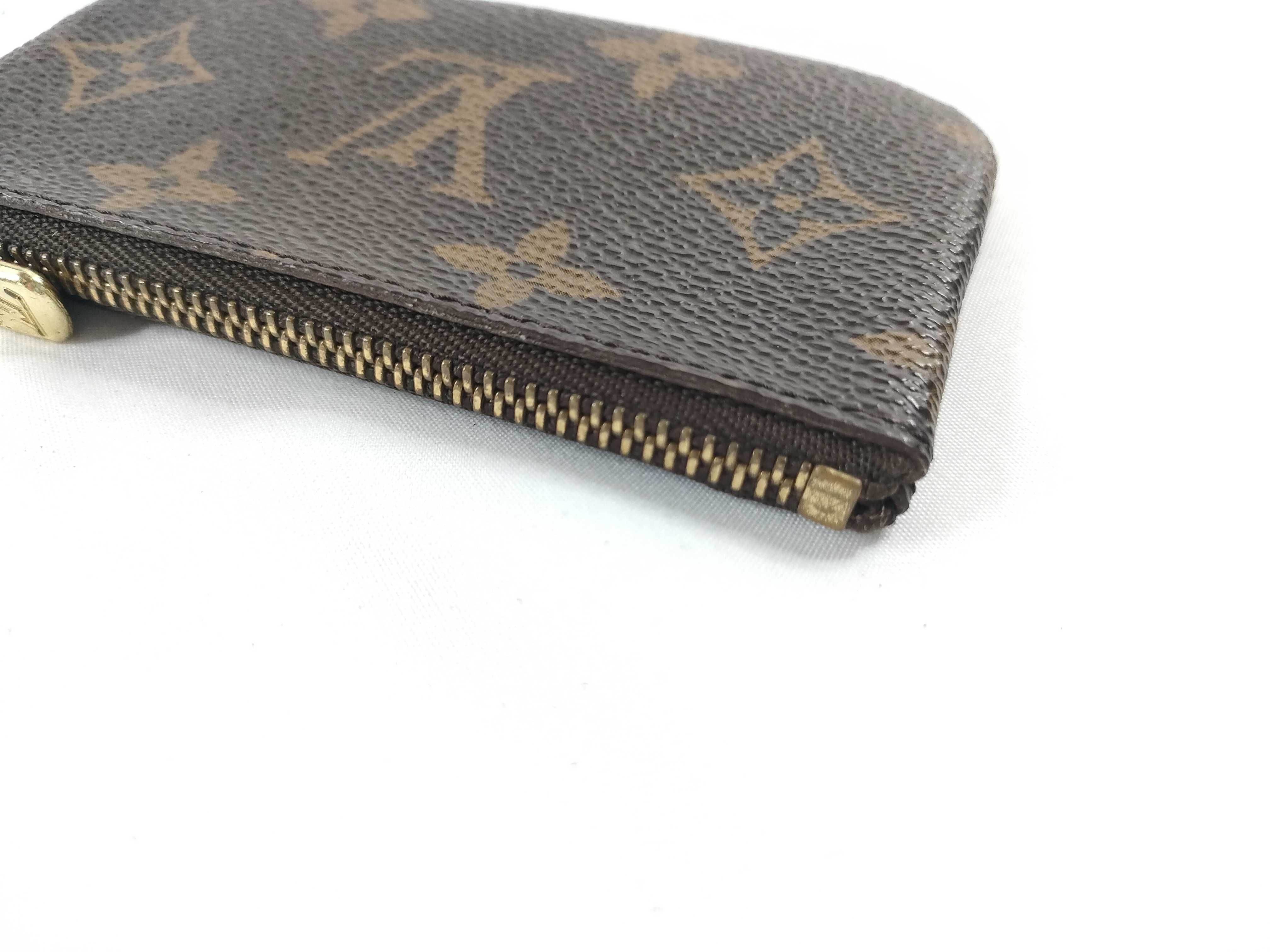 Monogram Vuitton Pochette Clé Coin Case — view 4