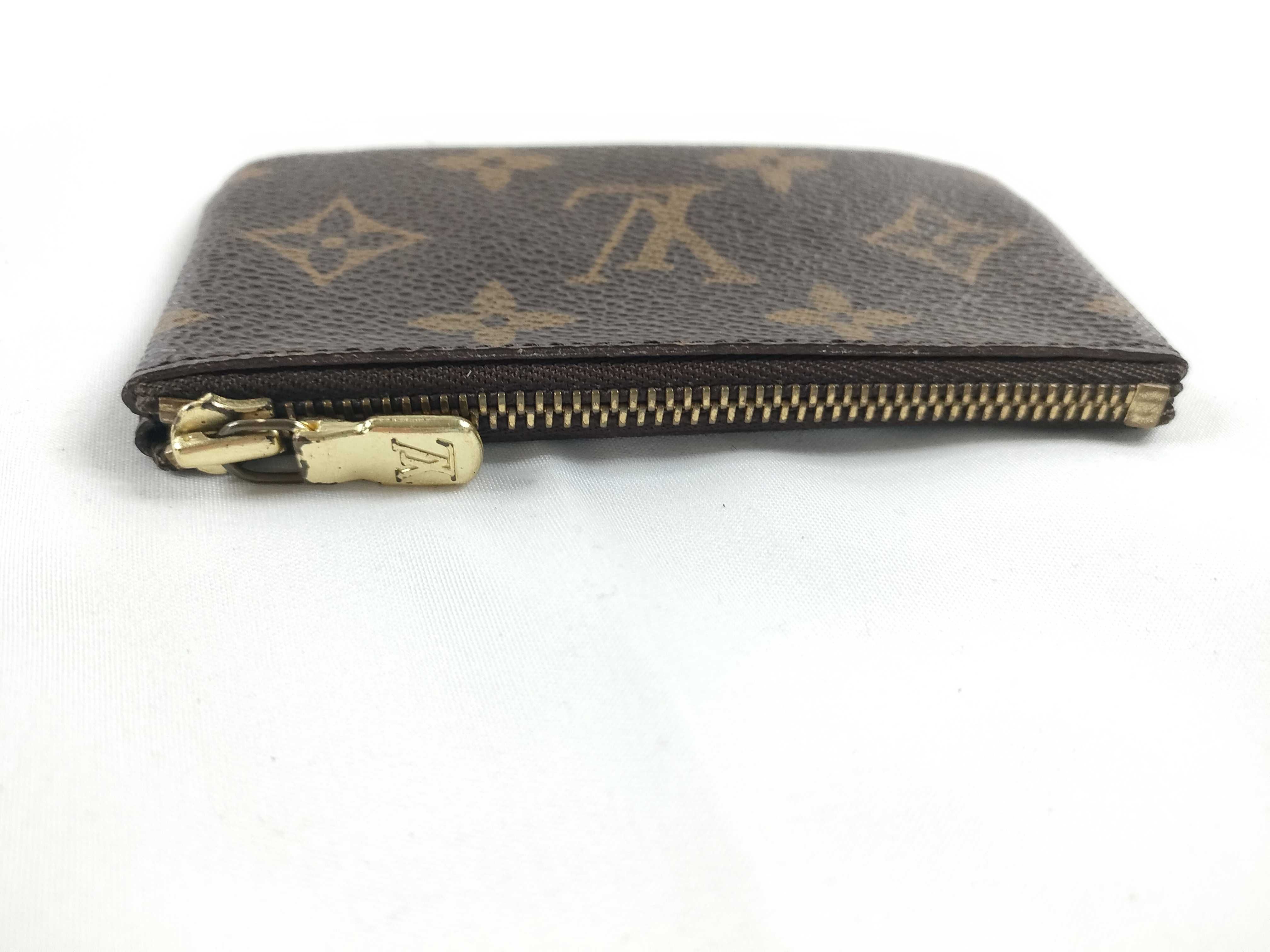 Monogram Vuitton Pochette Clé Coin Case — view 6