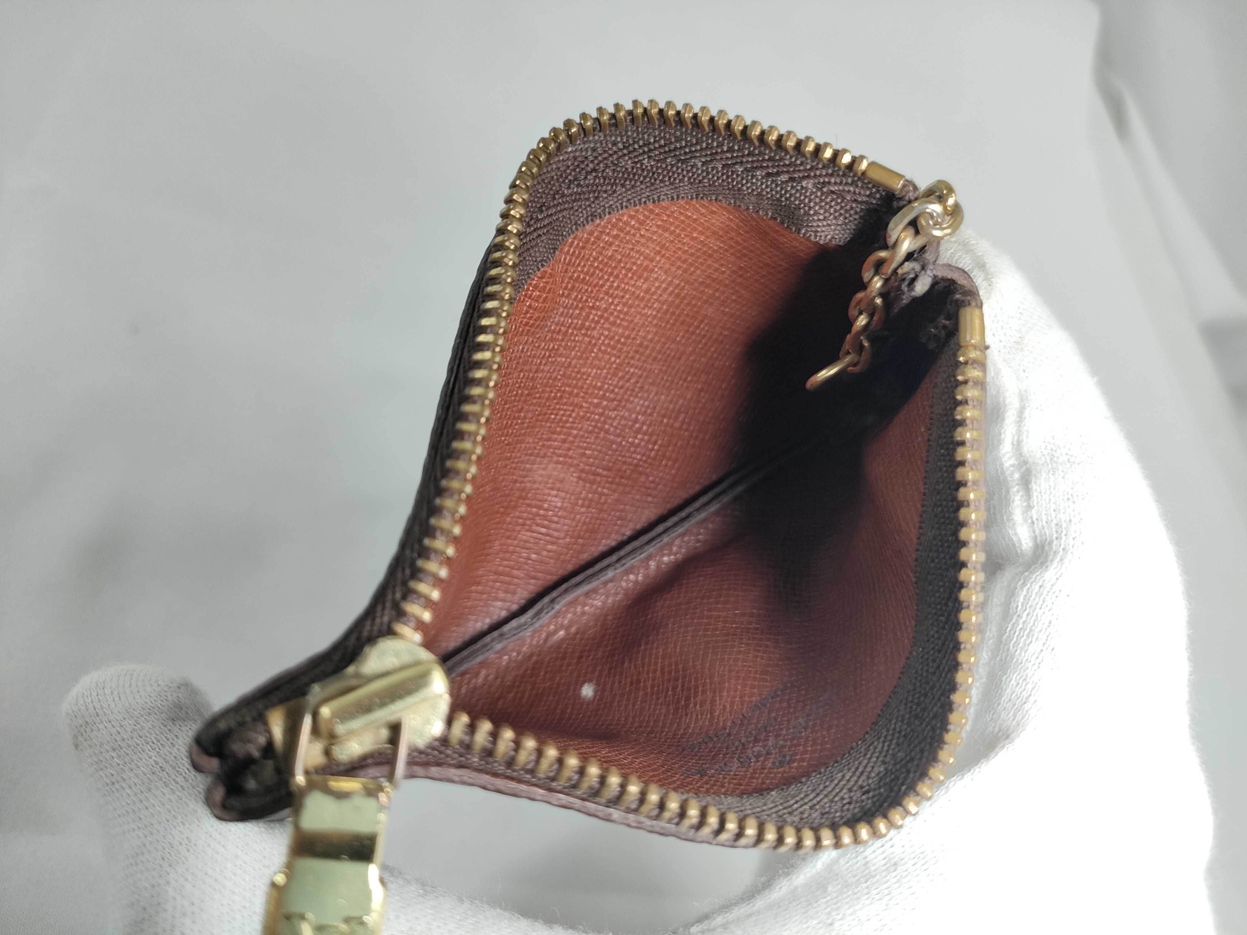Monogram Vuitton Pochette Clé Coin Case — view 10